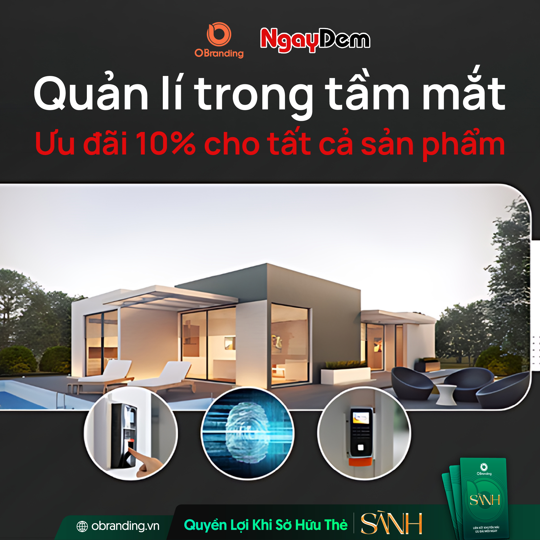 Ưu Đãi Dành Cho Hội Viên Thẻ SÀNH