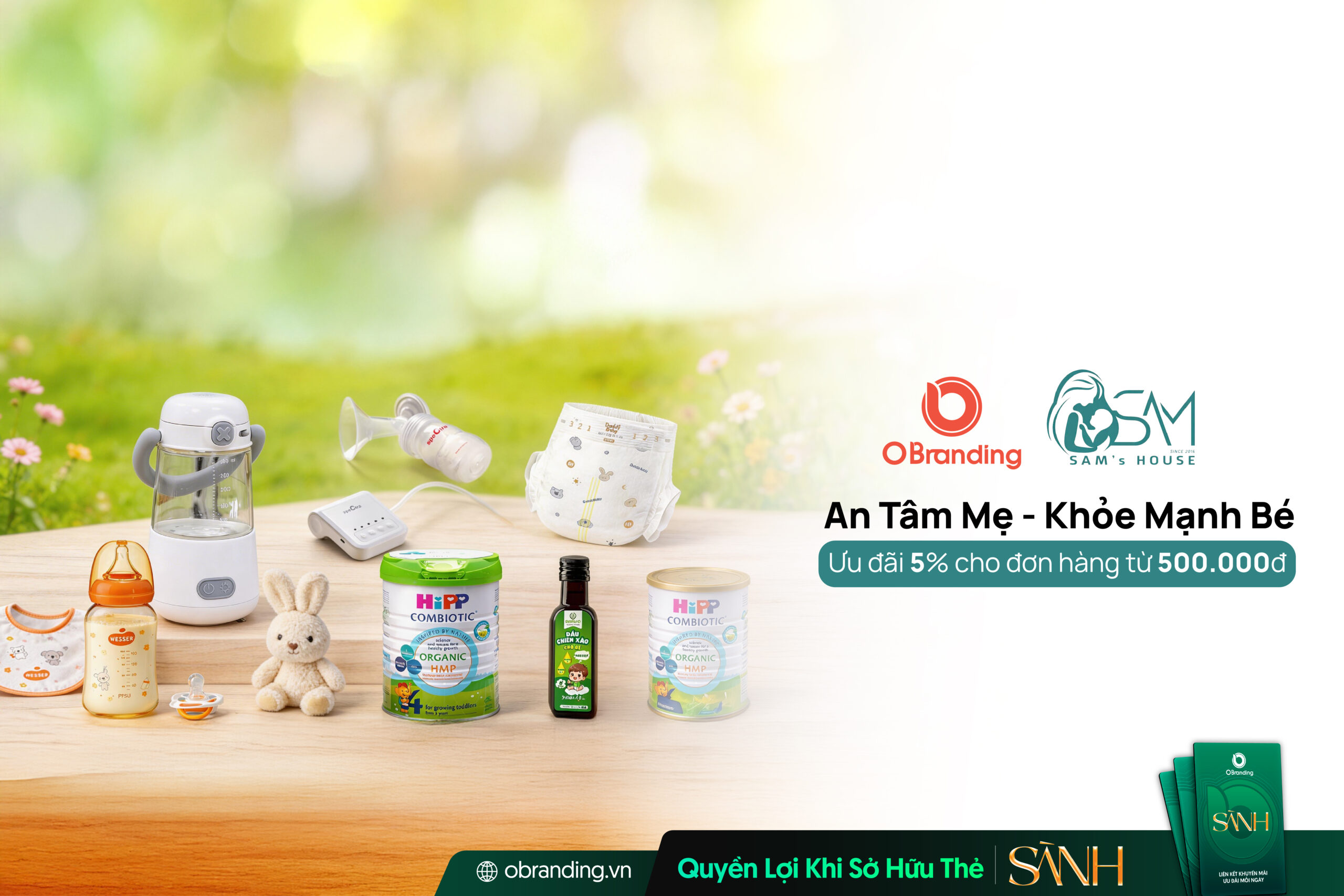 SAMHOUSEVN - Hệ Thống Mẹ Và Bé Đồng Hành Cùng Hành Trình Chăm Sóc Gia Đình