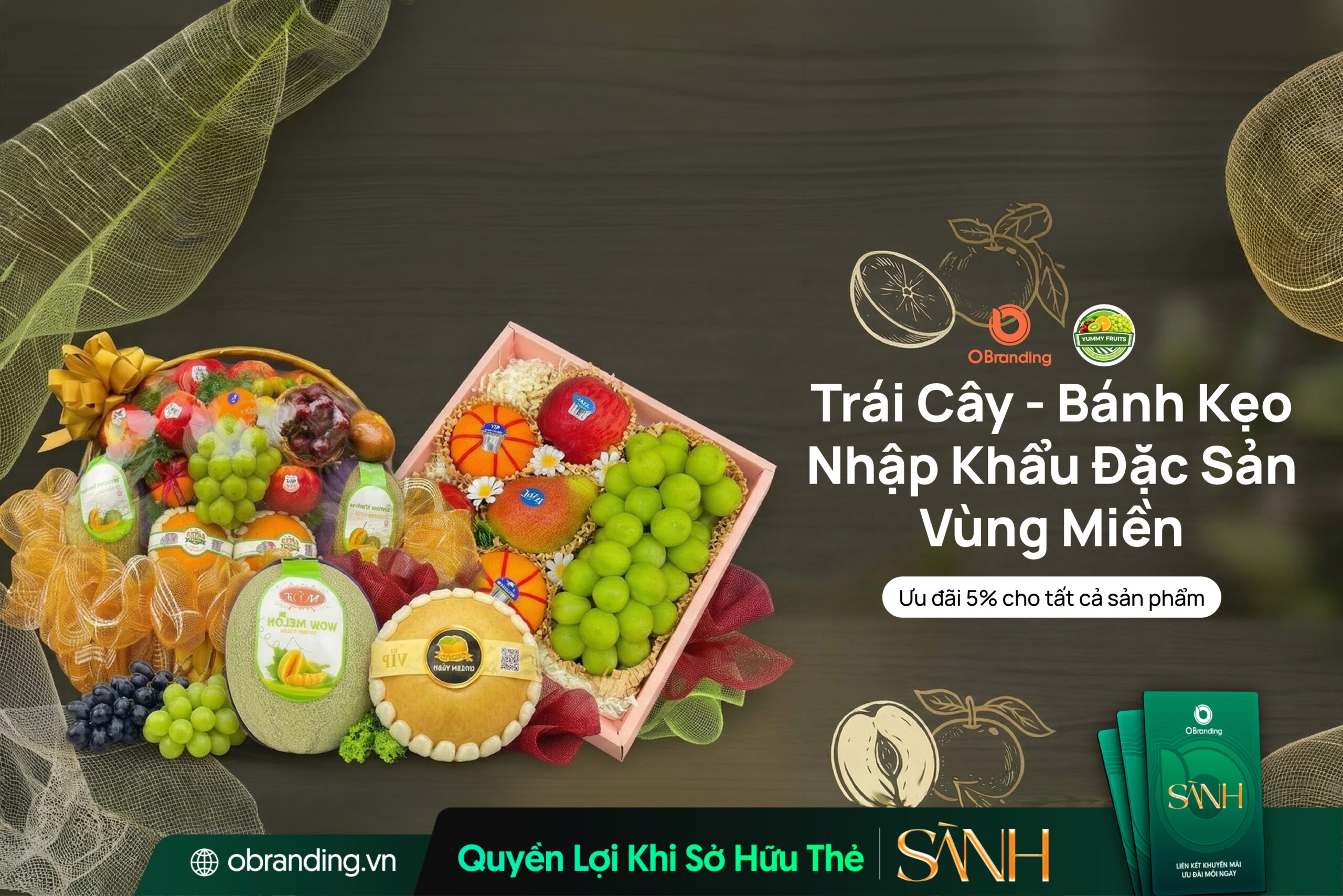 YUMMY FRUITS – Cung Cấp Trái Cây Tươi Nhập Khẩu Và Đặc Sản Chất Lượng Cho Người Tiêu Dùng