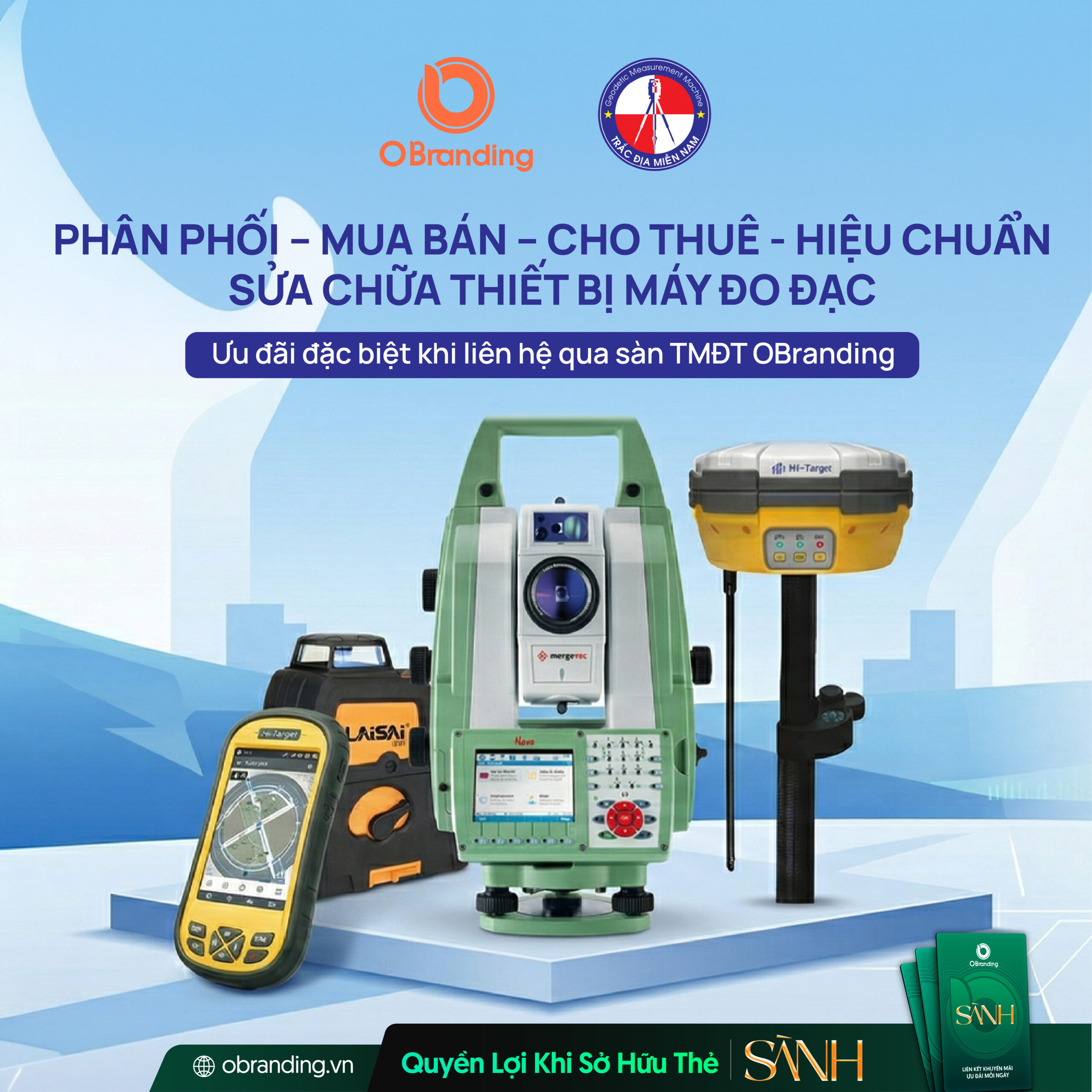 CÔNG TY TNHH DV ĐO DẠC VÀ THIẾT BỊ TRẮC ĐỊA MIỀN NAM