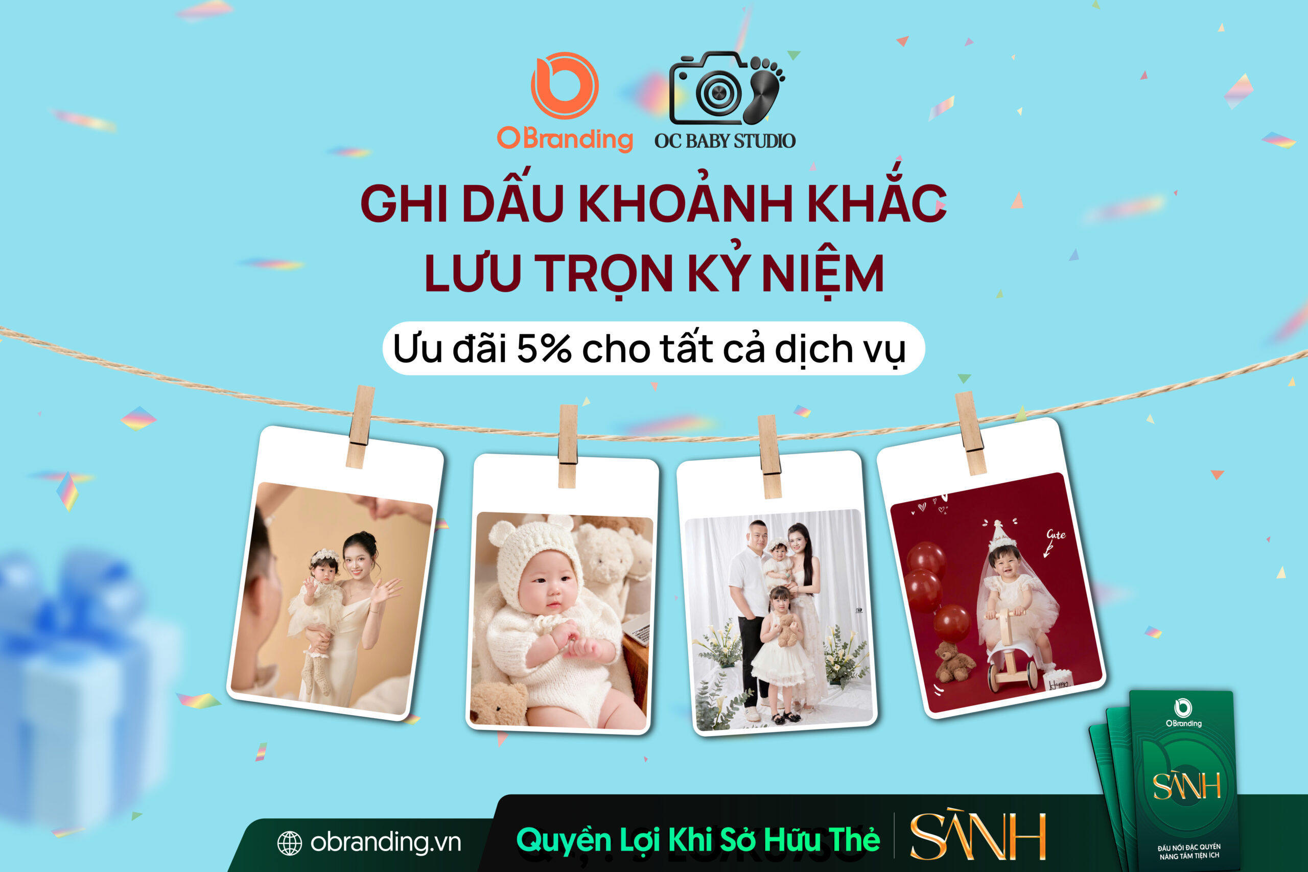 Ốc Baby Studio - Dịch vụ chụp ảnh gia đình