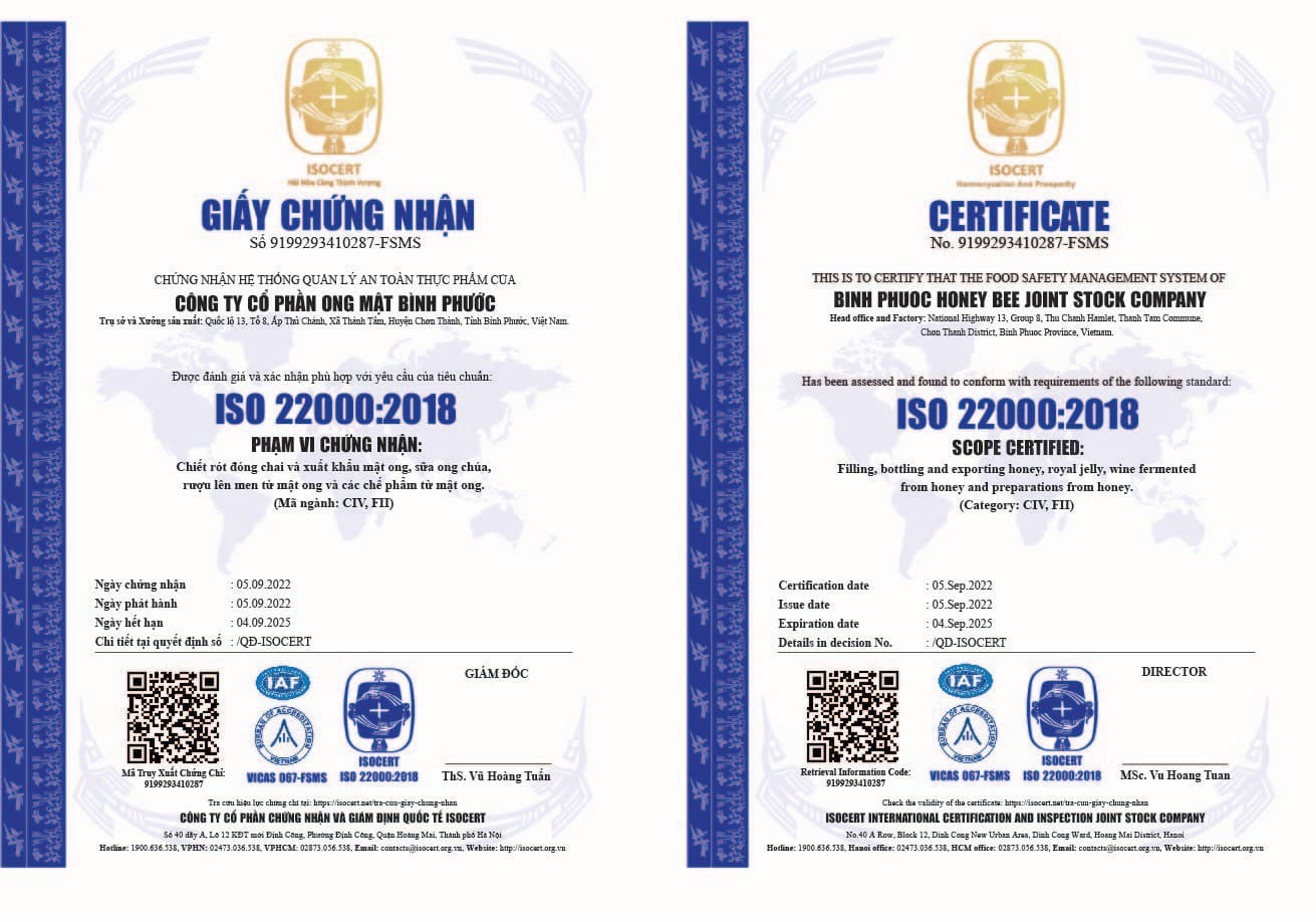 Mật ong Bình Phước - Sản phẩm từ ong mật