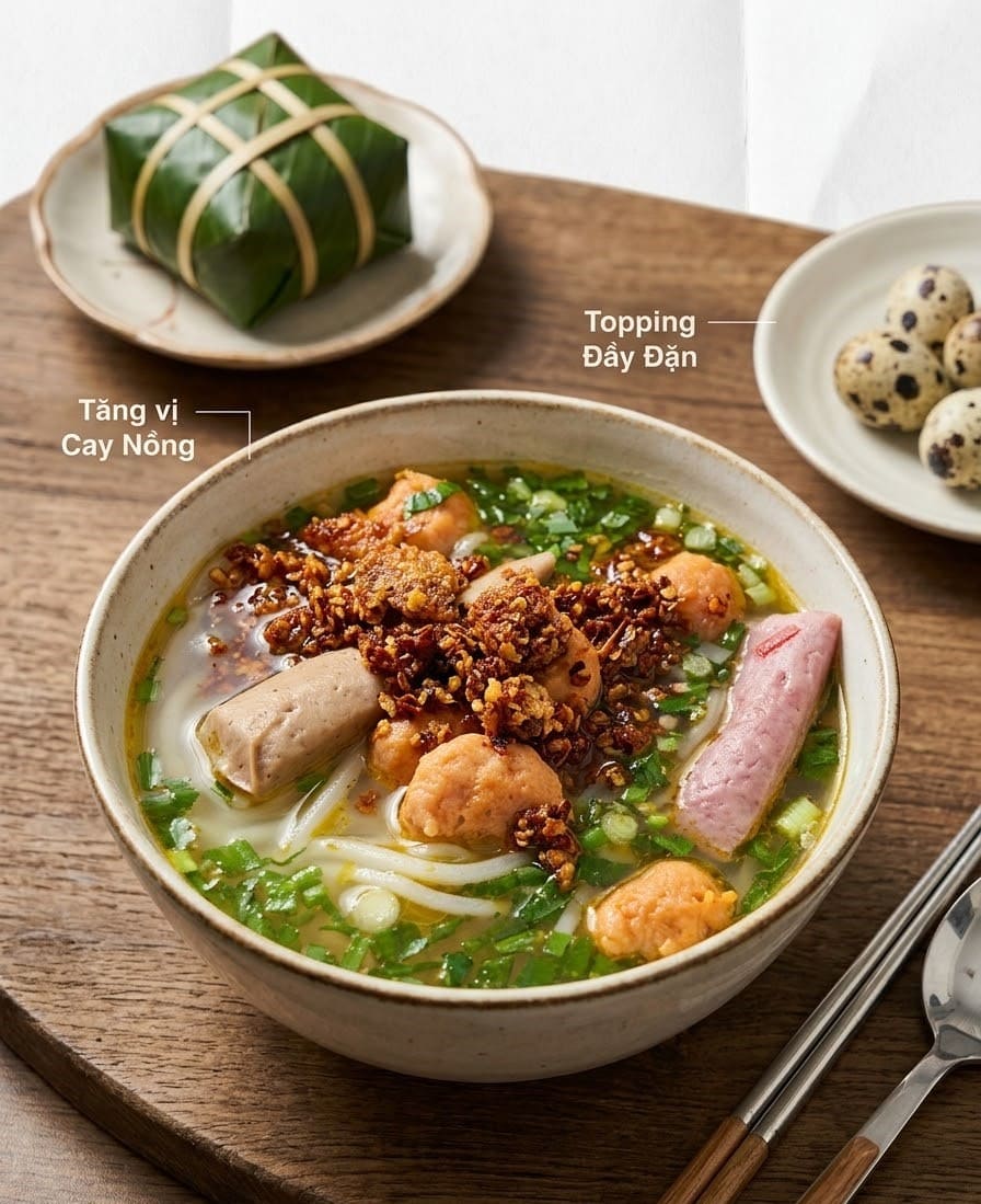 BÁNH CANH CÁ LÓC QUÁN NHUNG