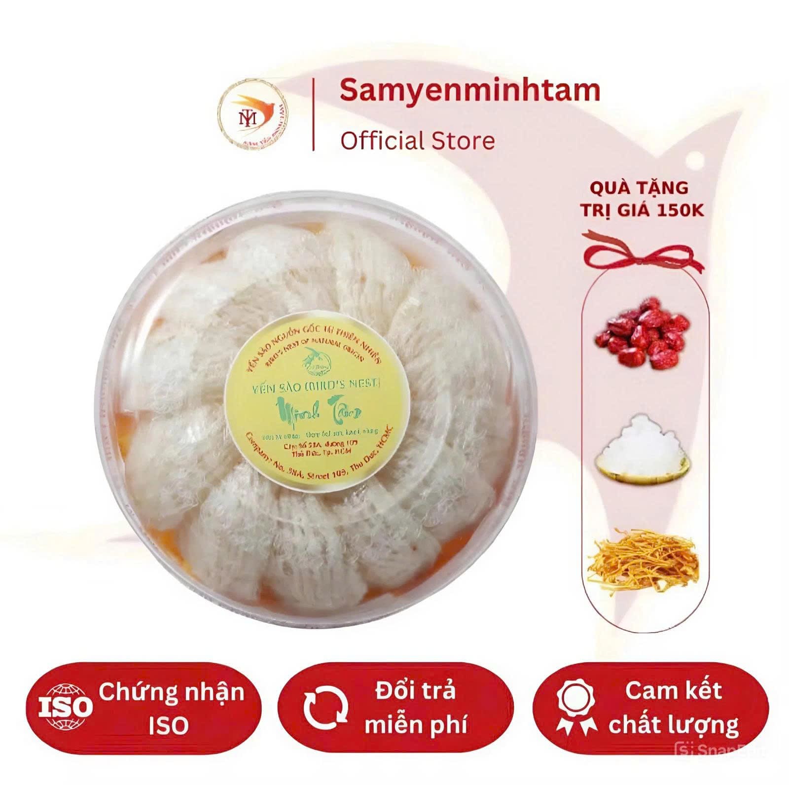 Sâm Yến Phát Tài với trà gừng sả