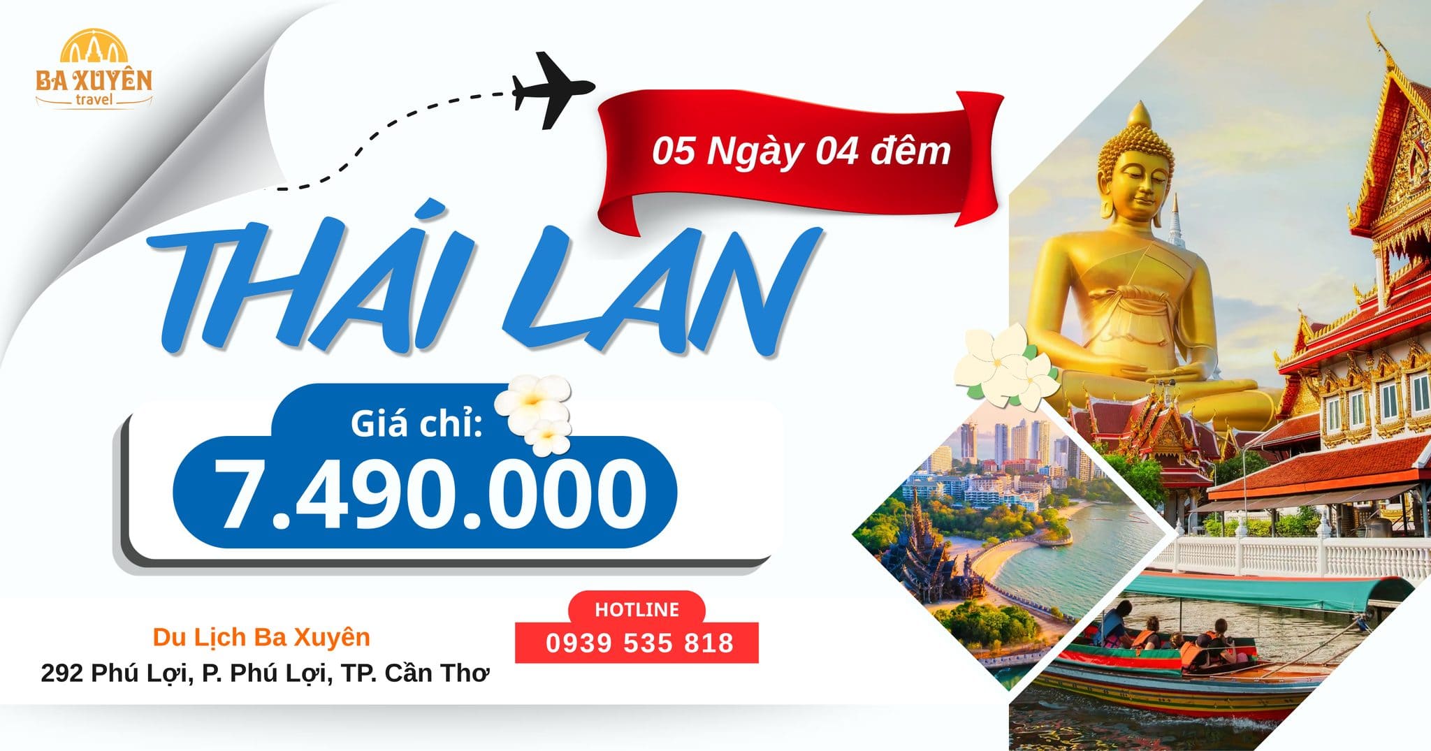 Du lịch Ba Xuyên tour nhóm tại Cần Thơ cho gia đình bạn ưu đãi Thẻ Sành