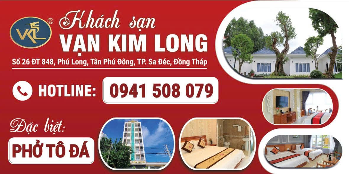 Vạn Kim Long Hotel - Lưu trú tại Sa Đéc