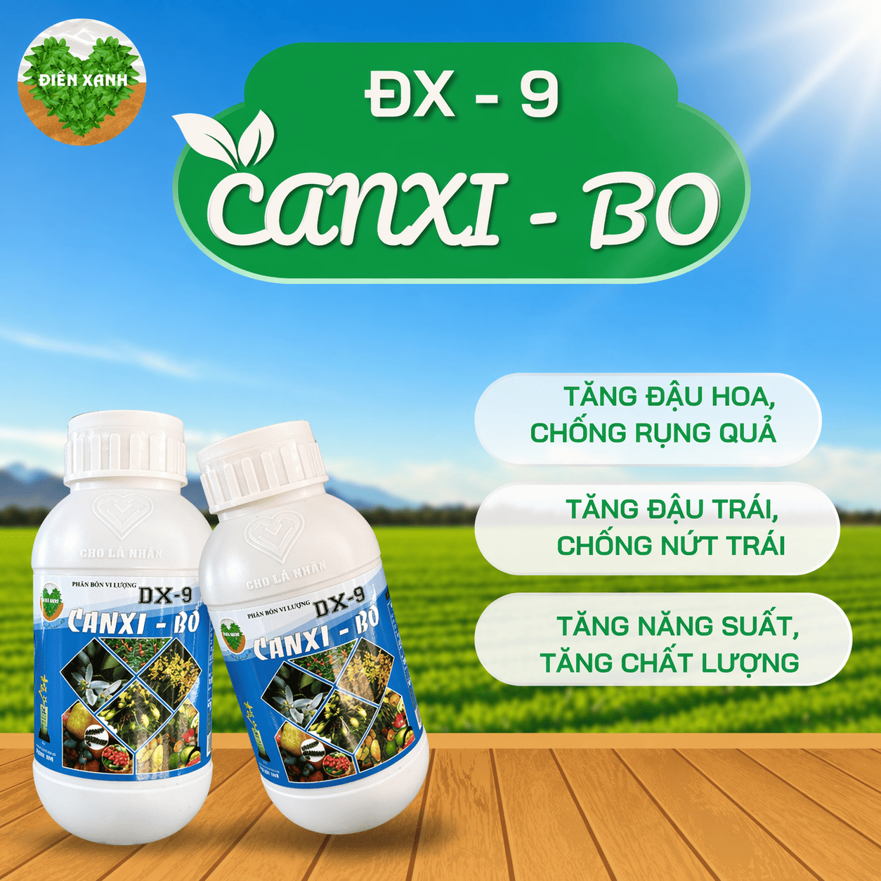 CÔNG TY TNHH NÔNG NGHIỆP ĐIỀN XANH