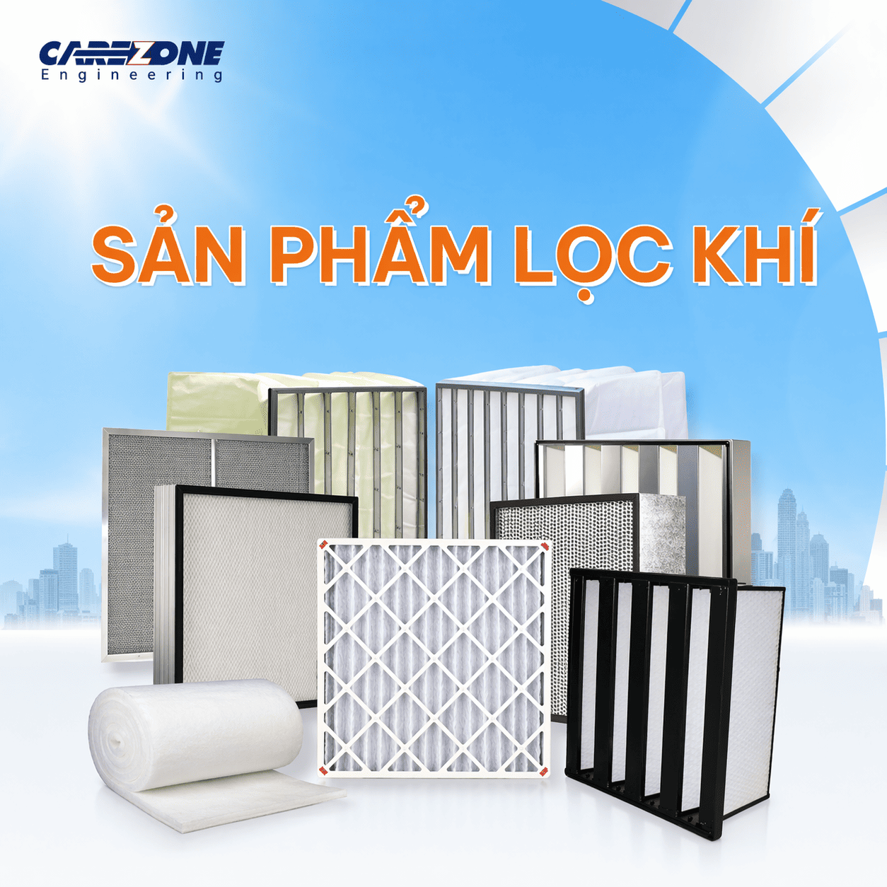 CareZone - Phòng sạch và lọc khí HEPA ULPA