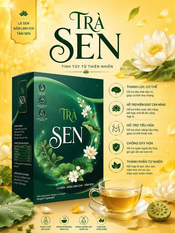 Trà sen Phù Mãn Xanh