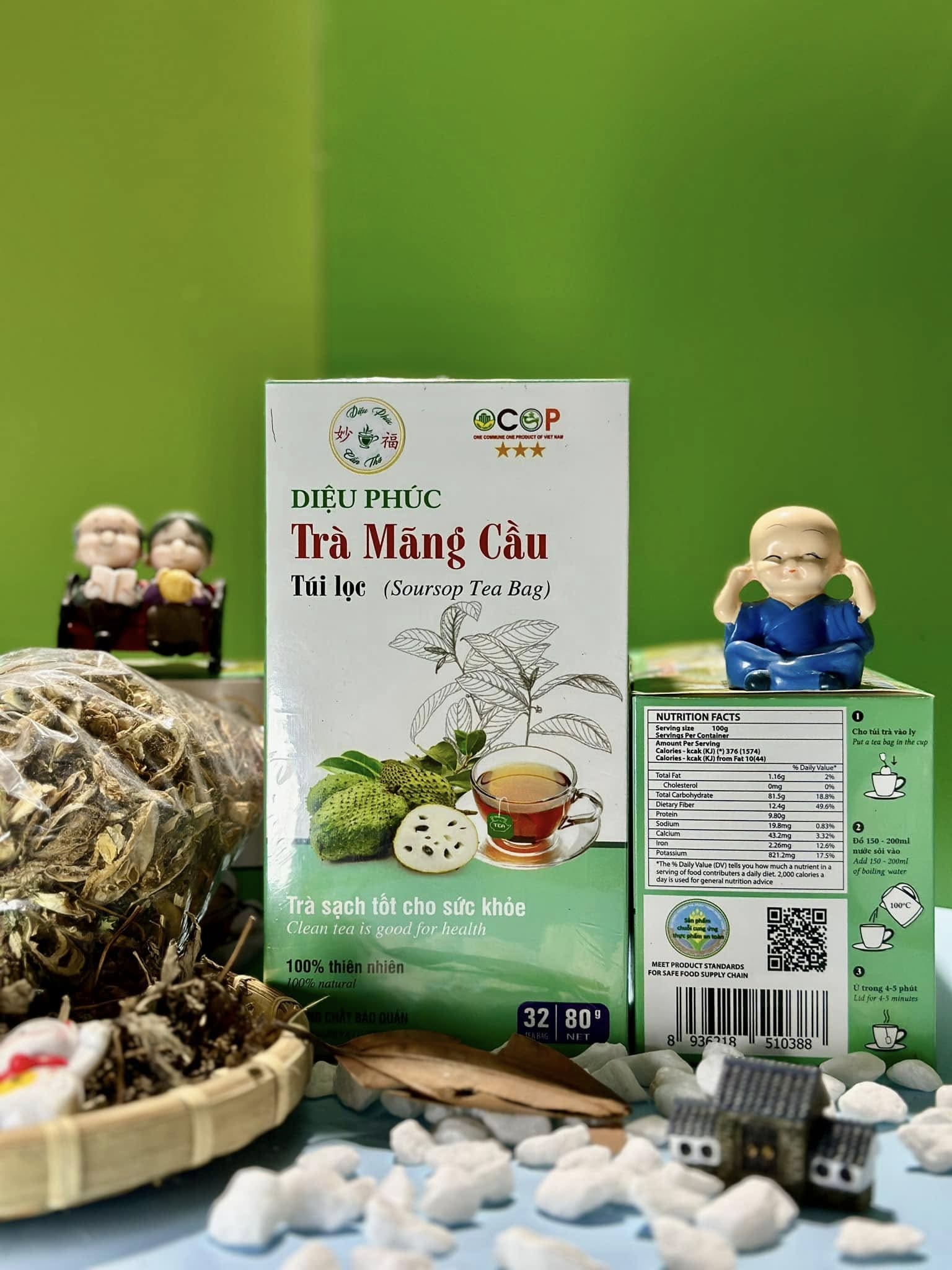 Trà Diệu Phúc - Trà mãng cầu Cần Thơ