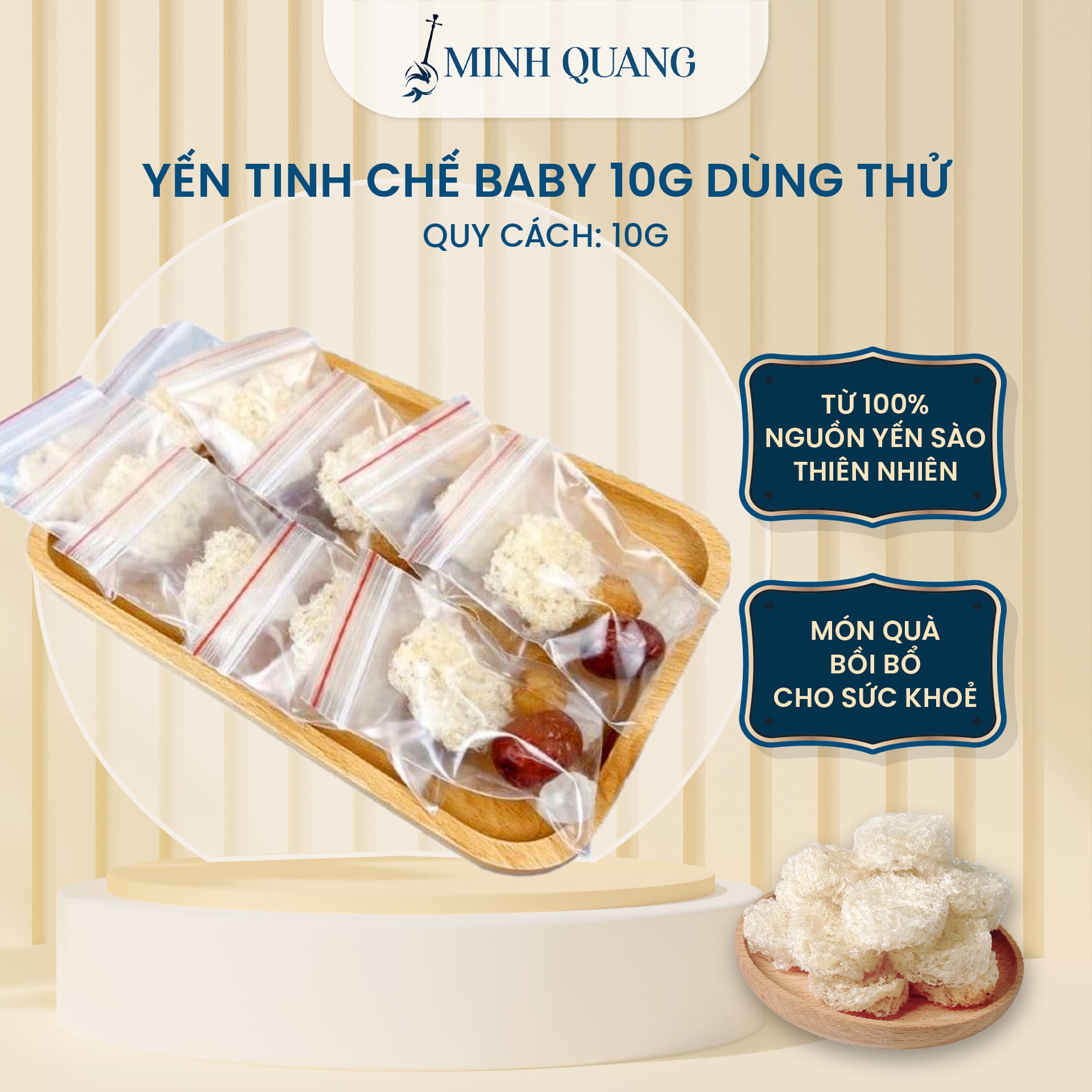 Yến Sào Minh Quang - Sản phẩm yến sào