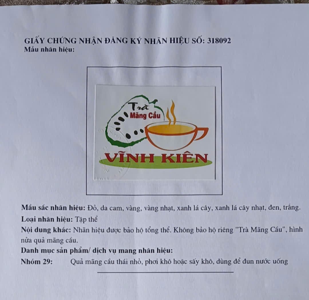Trà Mãng Cầu Vĩnh Kiên - Đặc sản Ngã Năm