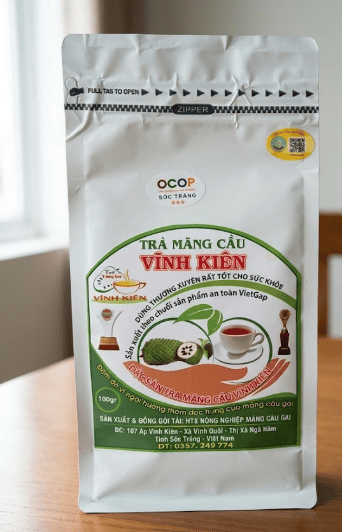 Trà Mãng Cầu Vĩnh Kiên - Đặc sản Ngã Năm