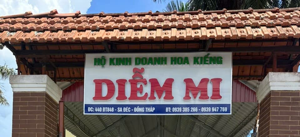 HỘ KINH DOANH HOA KIỂNG DIỄM MI