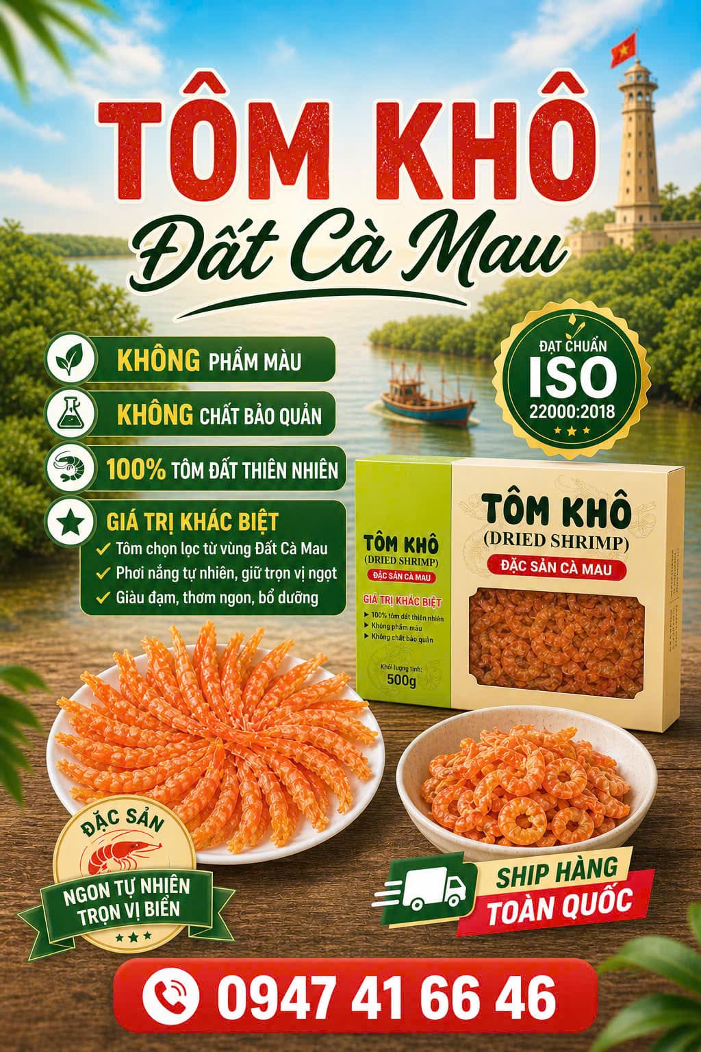 Trúc Thương - Tôm khô và tôm chà bông