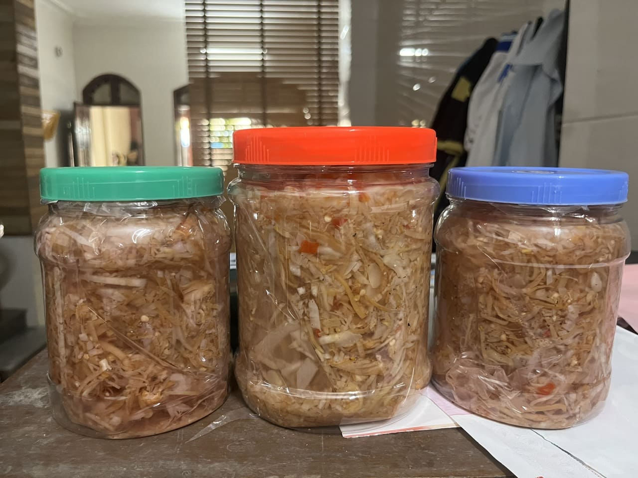 Nhút Hóa Đào - Nhút mít và hoa chuối Thanh Chương