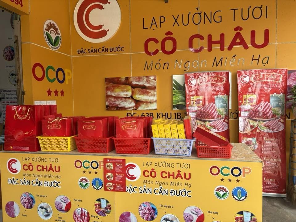 HỘ KINH DOANH CƠ SỞ SẢN XUẤT LẠP XƯỞNG TƯƠI CÔ CHÂU