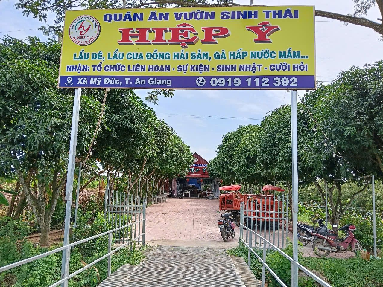 HỘ KINH DOANH QUÁN ĂN VƯỜN SINH THÁI HIỆP Ý