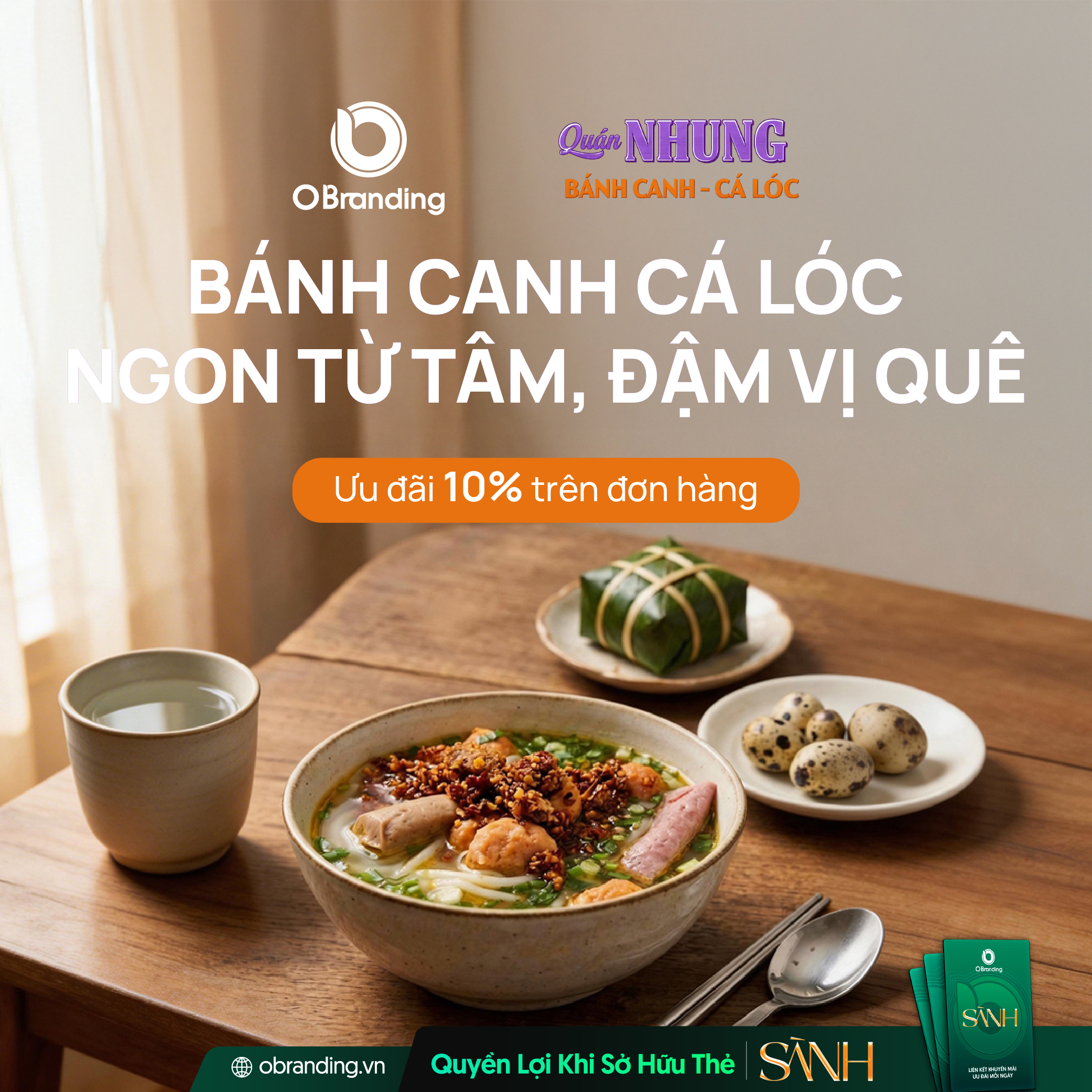 BÁNH CANH CÁ LÓC QUÁN NHUNG