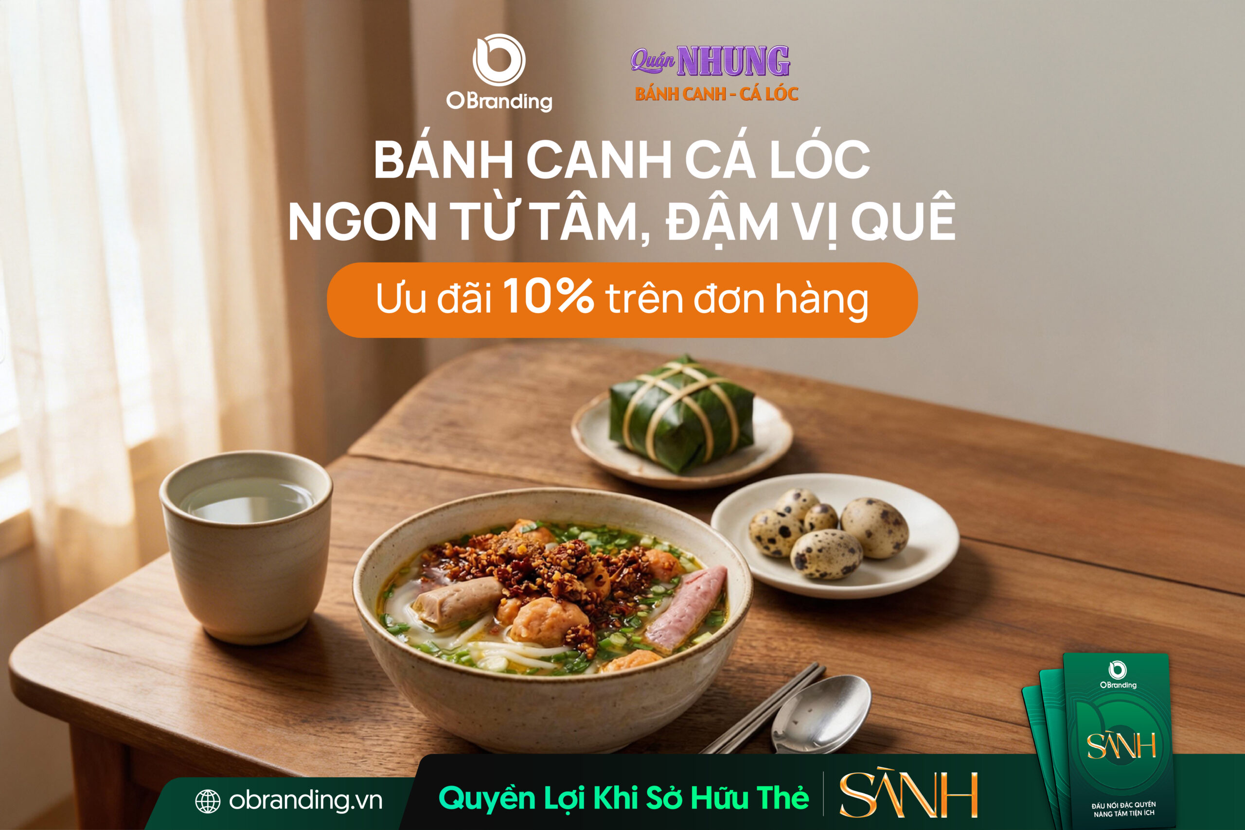 BÁNH CANH CÁ LÓC QUÁN NHUNG
