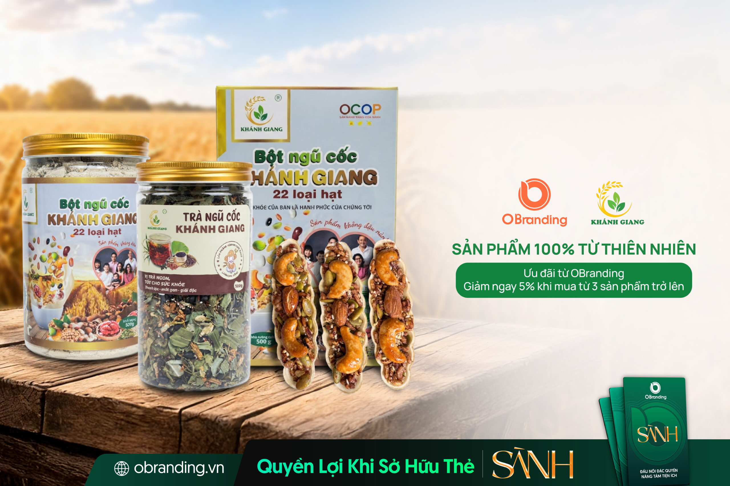 BỘT NGŨ CỐC KHÁNH GIANG