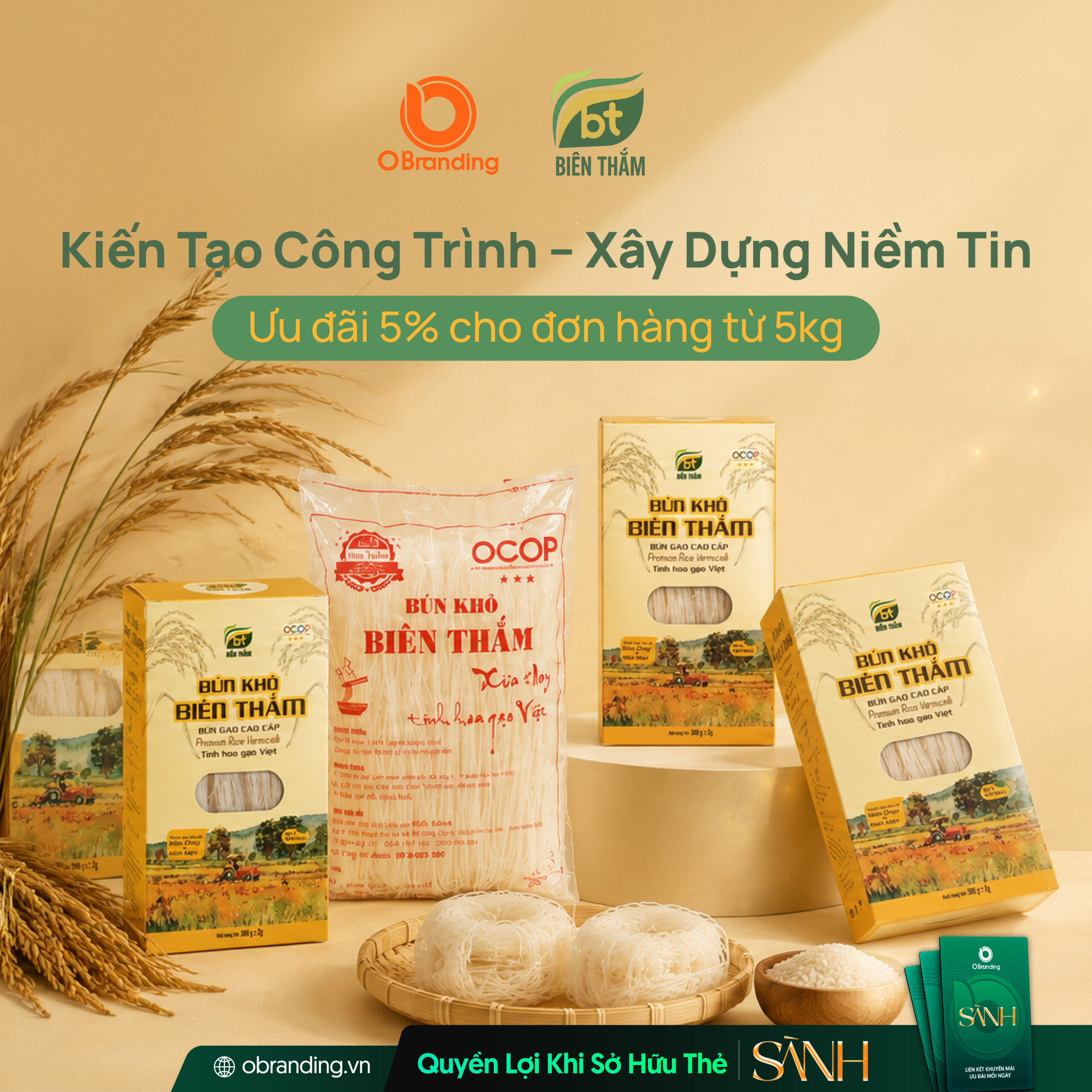 CƠ SỞ SẢN XUẤT BÚN GẠO KHÔ BIÊN THẮM