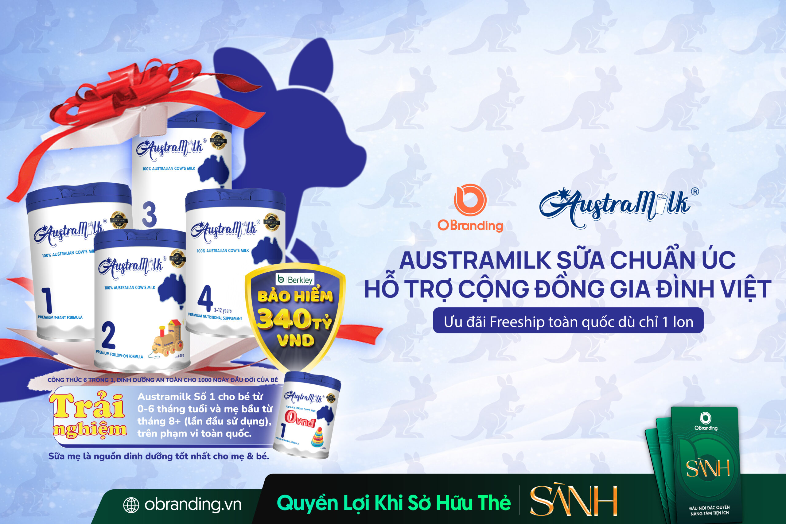 CÔNG TY CP KHÁC BIỆT LÀ TẤT CẢ Austramilk