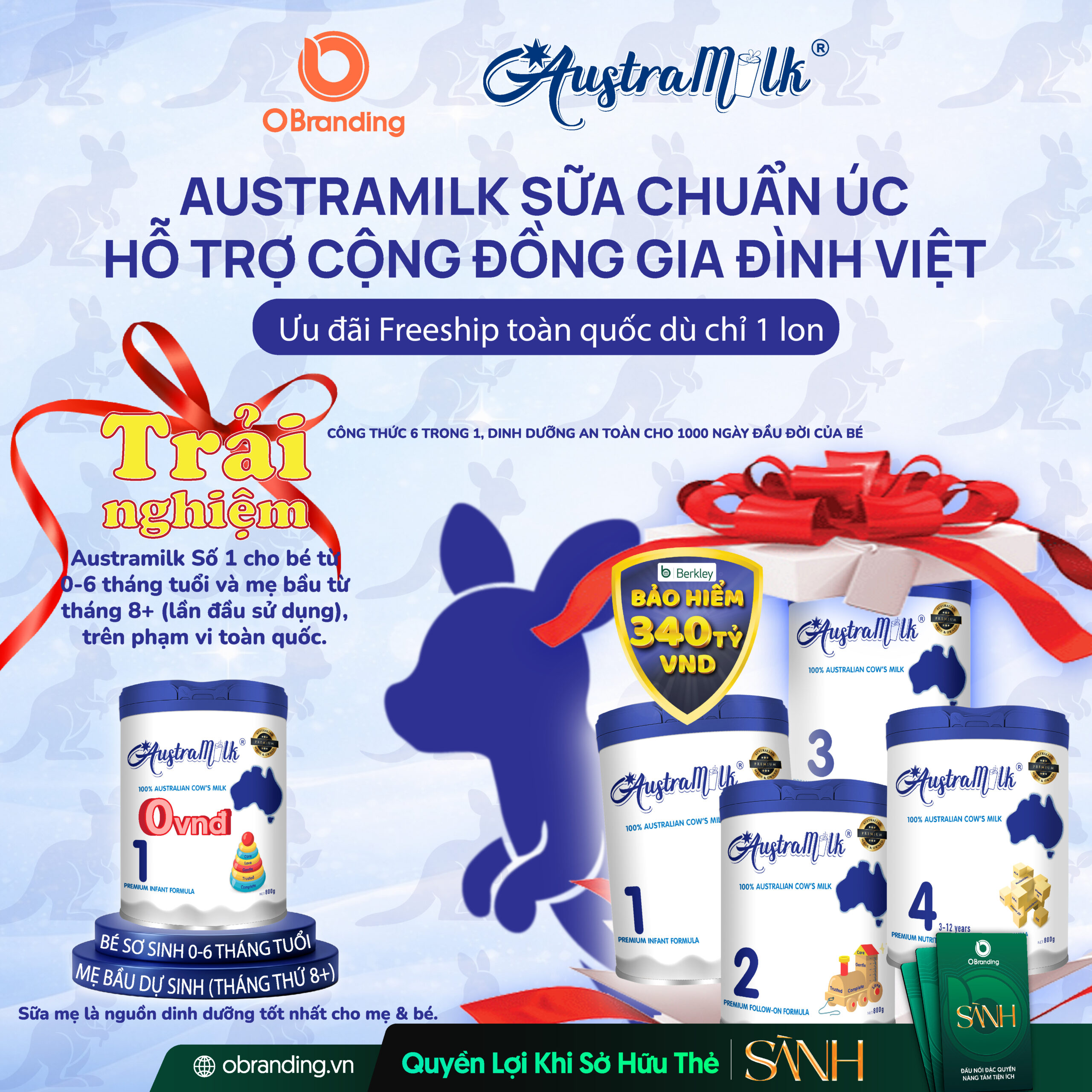 CÔNG TY CP KHÁC BIỆT LÀ TẤT CẢ Austramilk