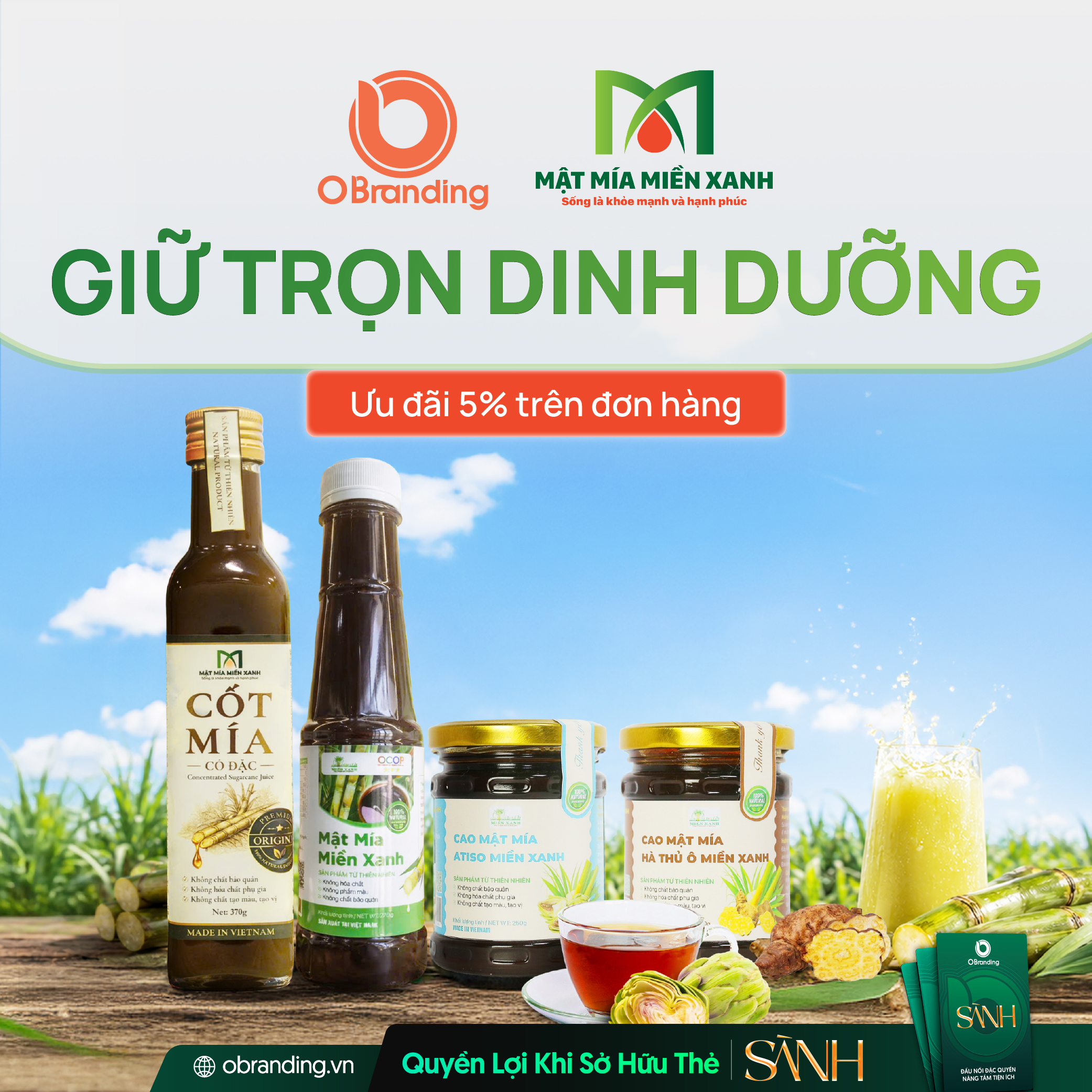 CÔNG TY CỔ PHẦN MẬT MÍA MIỀN XANH
