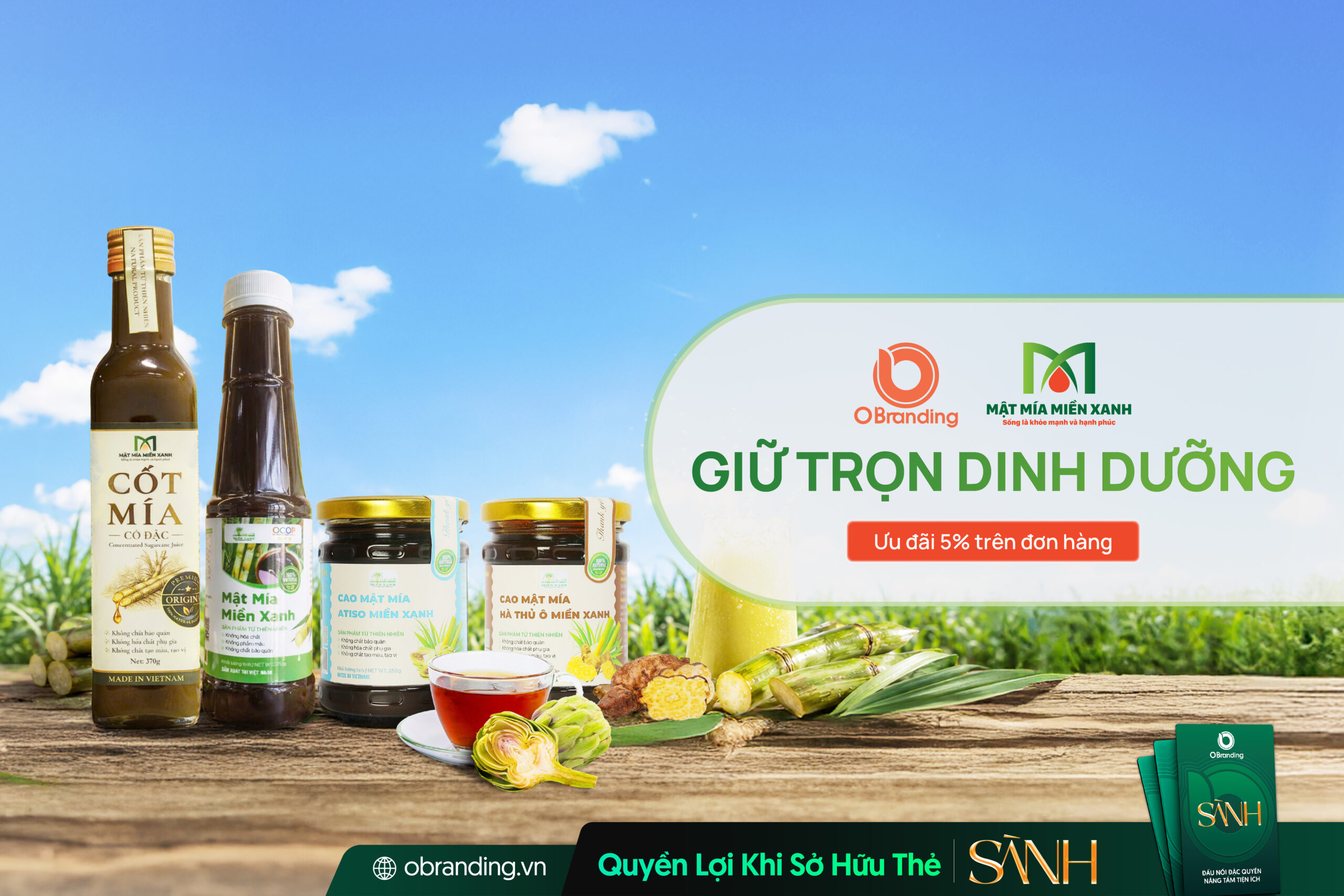 CÔNG TY CỔ PHẦN MẬT MÍA MIỀN XANH