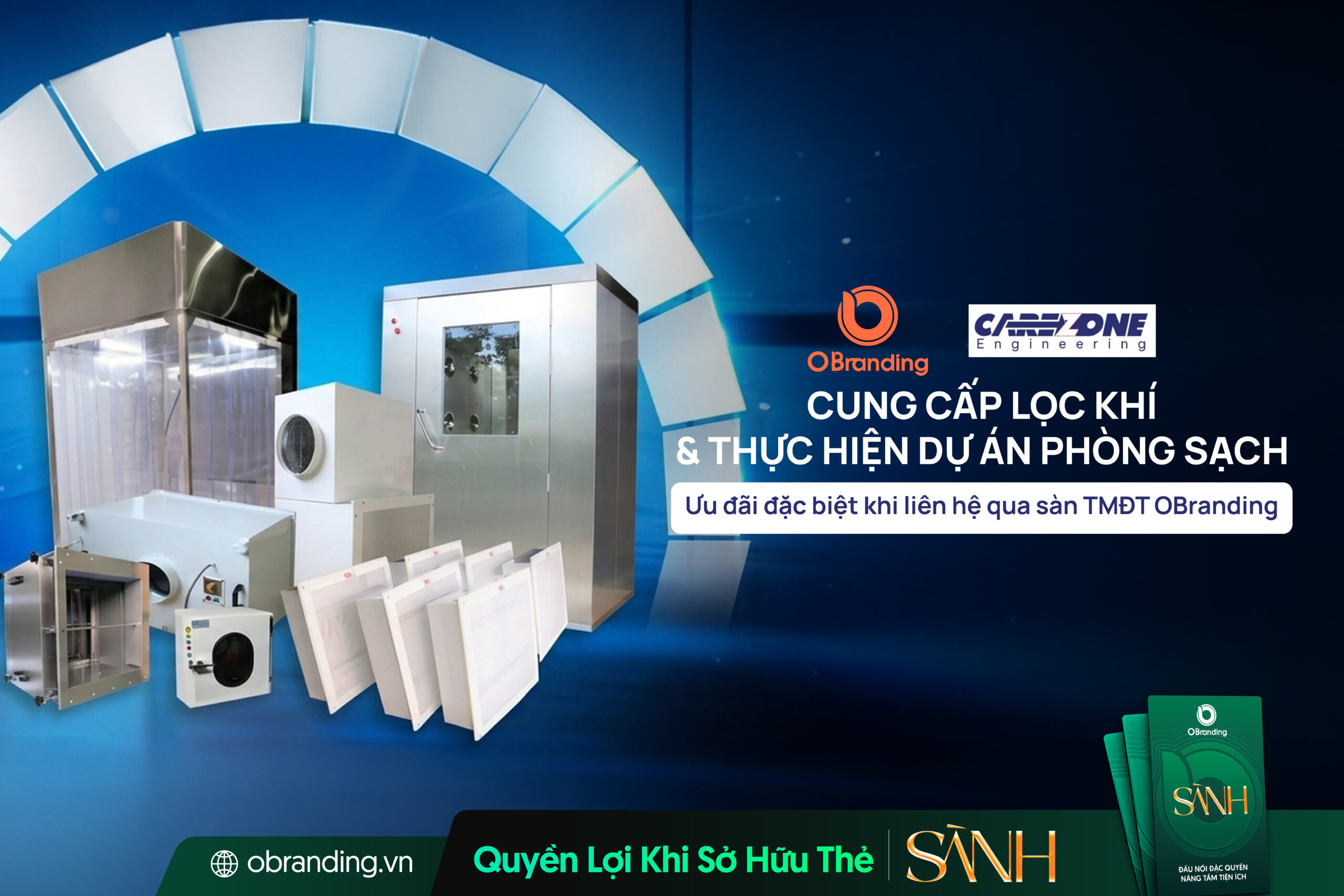 CareZone - Phòng sạch và lọc khí HEPA ULPA