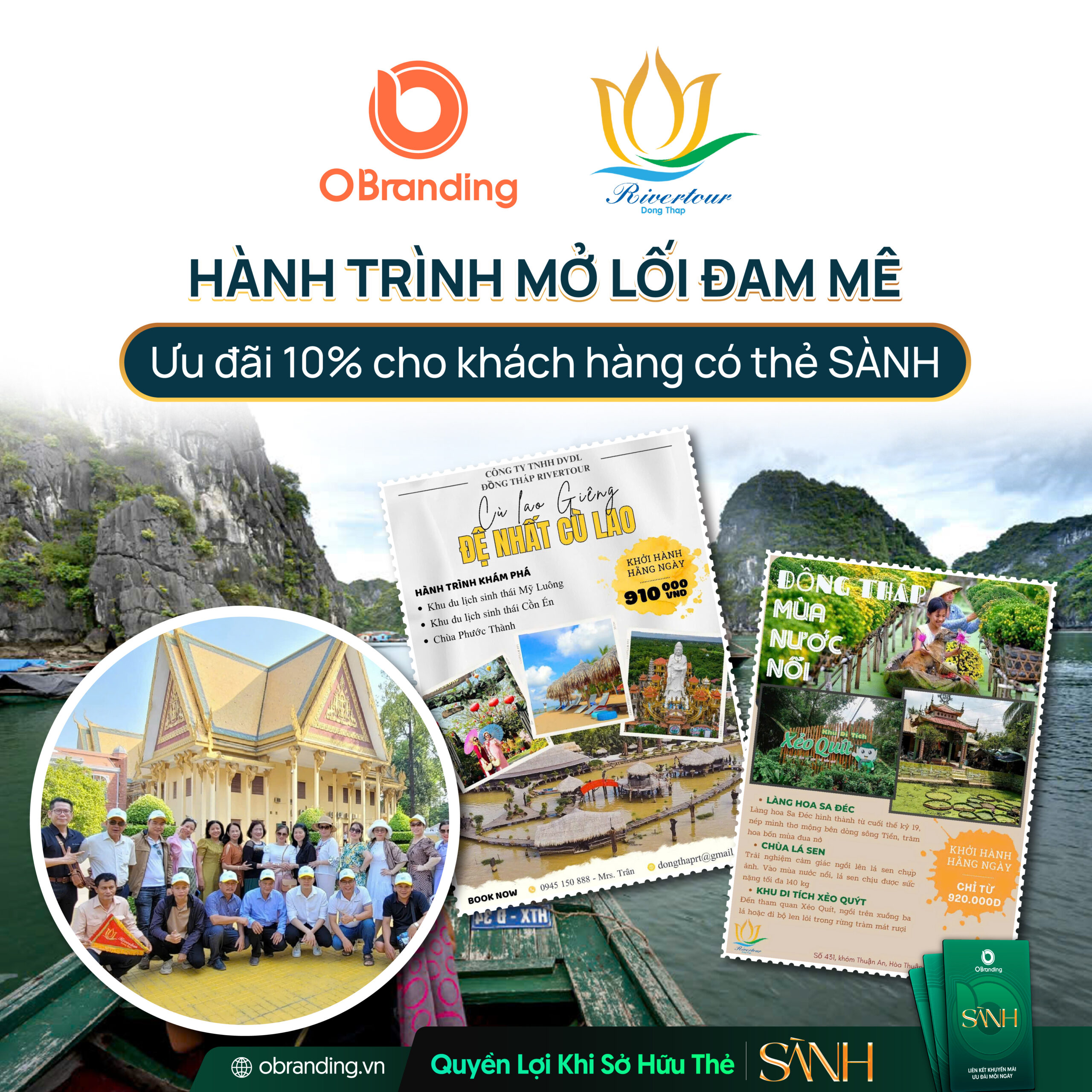CÔNG TY TNHH DỊCH VỤ DU LỊCH ĐỒNG THÁP RIVER TOUR