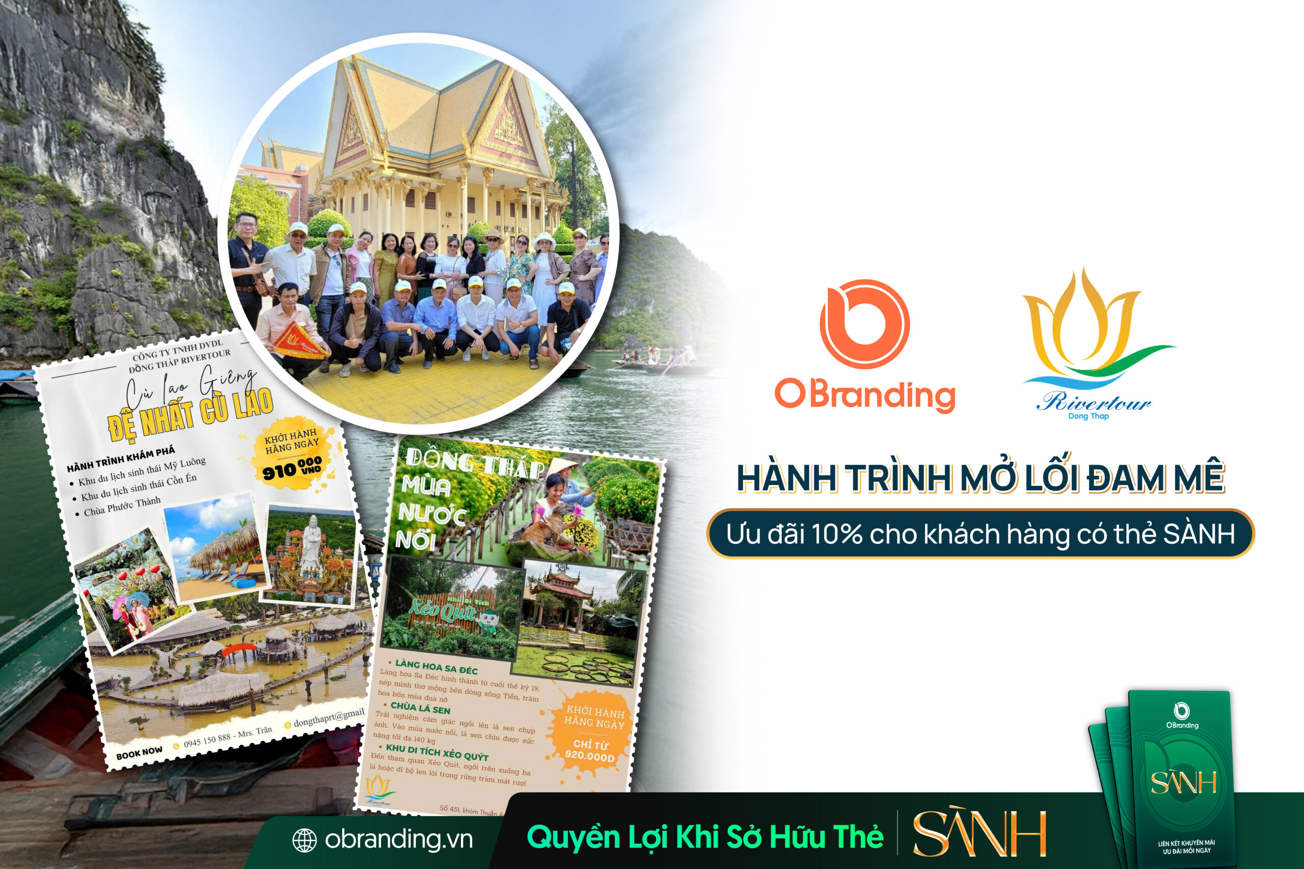 CÔNG TY TNHH DỊCH VỤ DU LỊCH ĐỒNG THÁP RIVER TOUR