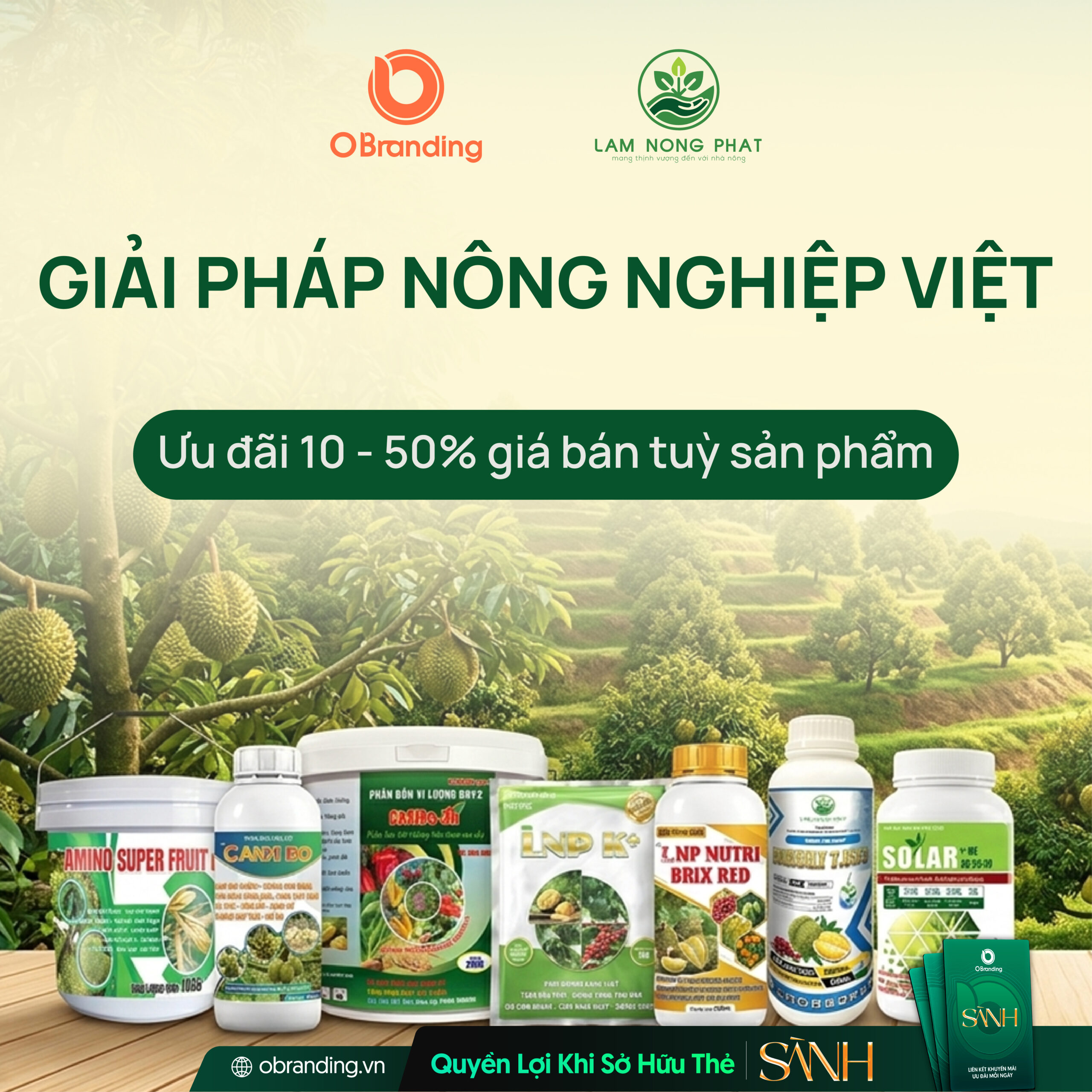 CÔNG TY TNHH GIẢI PHÁP NÔNG NGHIỆP LÂM NÔNG PHÁT