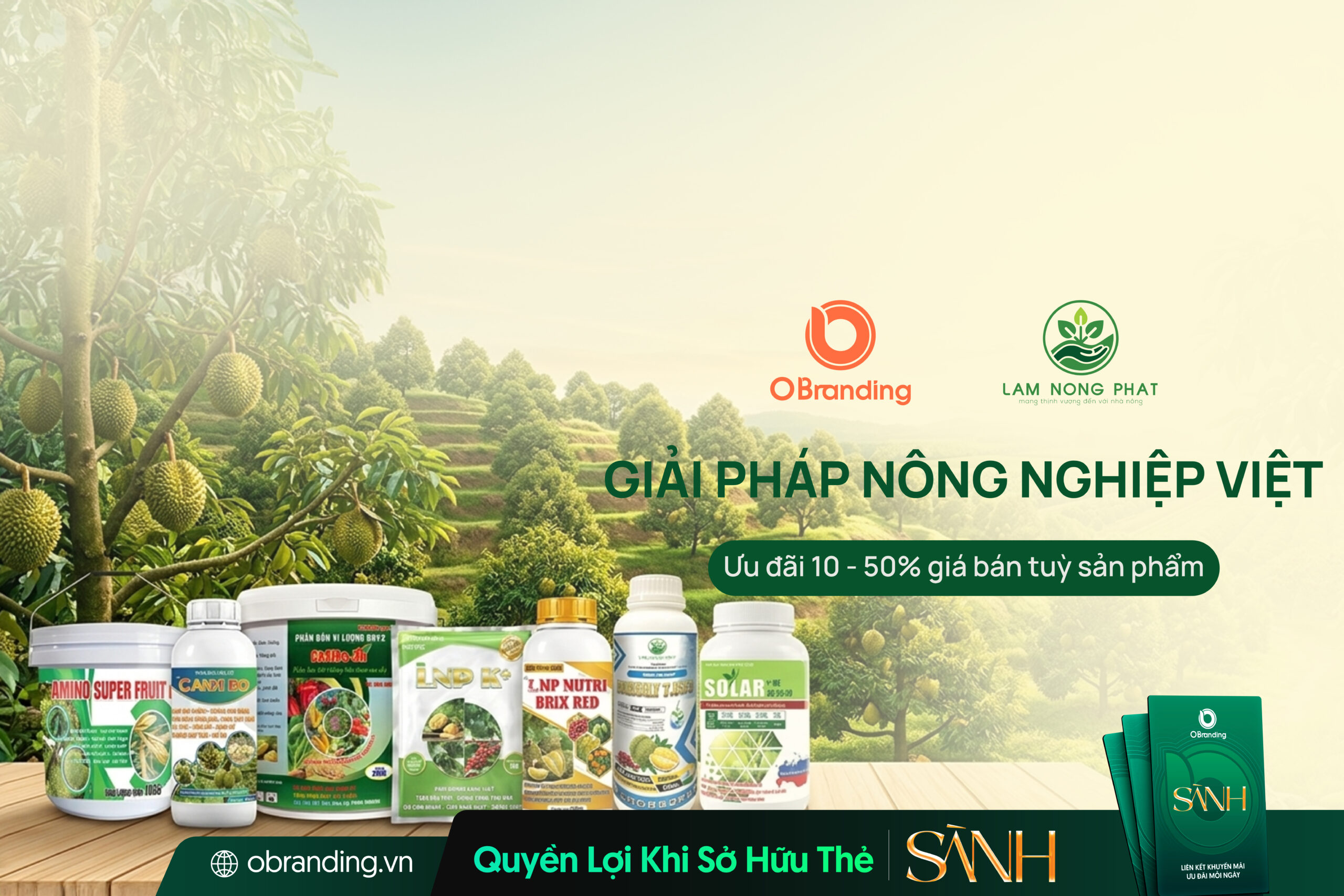 CÔNG TY TNHH GIẢI PHÁP NÔNG NGHIỆP LÂM NÔNG PHÁT