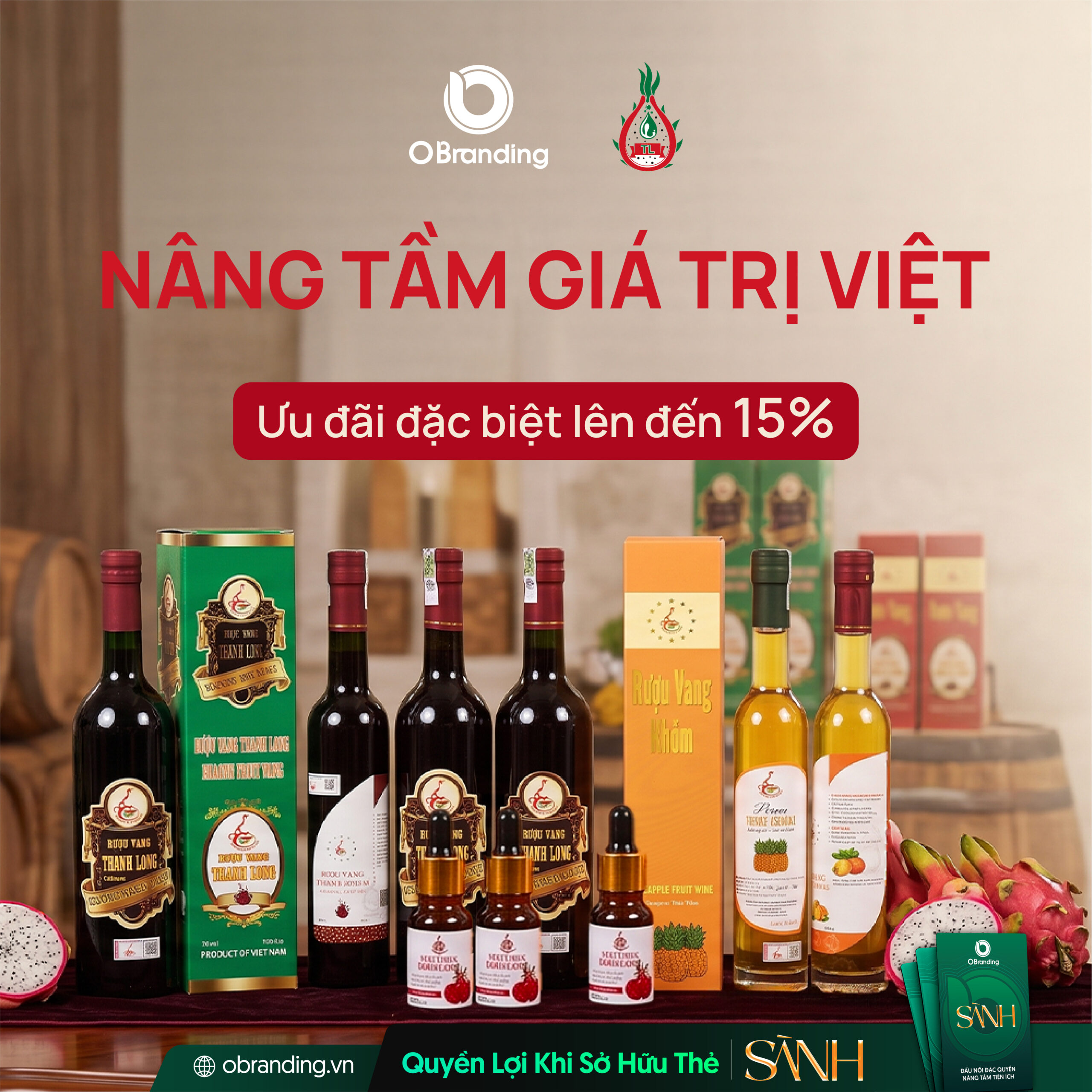 CÔNG TY TNHH MỘT THÀNH VIÊN SẢN XUẤT RƯỢU THANH LONG