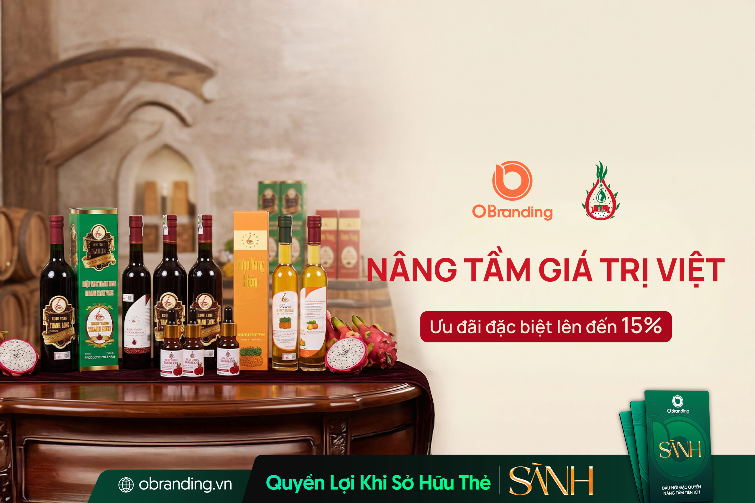 CÔNG TY TNHH MỘT THÀNH VIÊN SẢN XUẤT RƯỢU THANH LONG