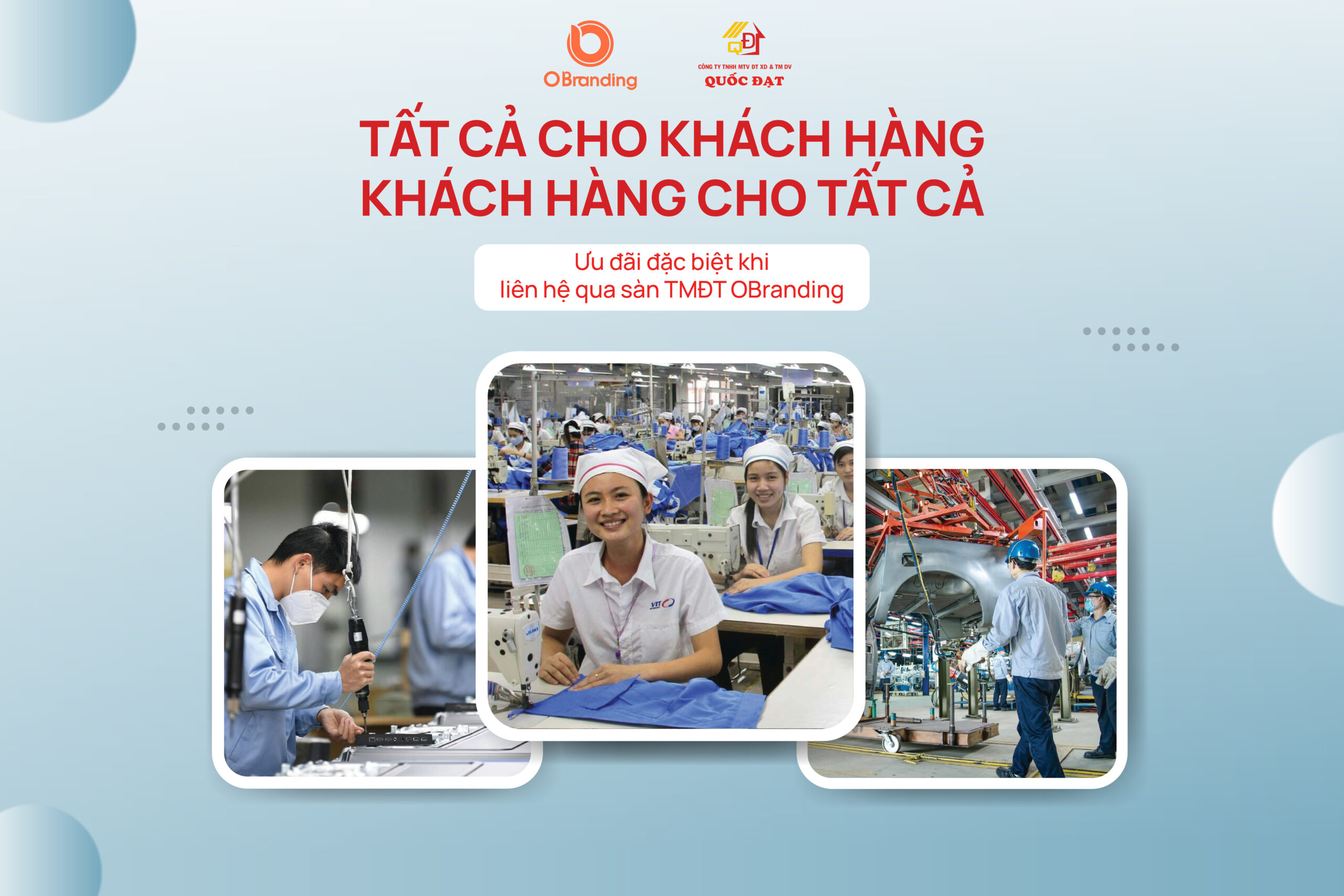 CÔNG TY TNHH MTV ĐẦU TƯ XÂY DỰNG VÀ TM DỊCH VỤ QUỐC ĐẠT