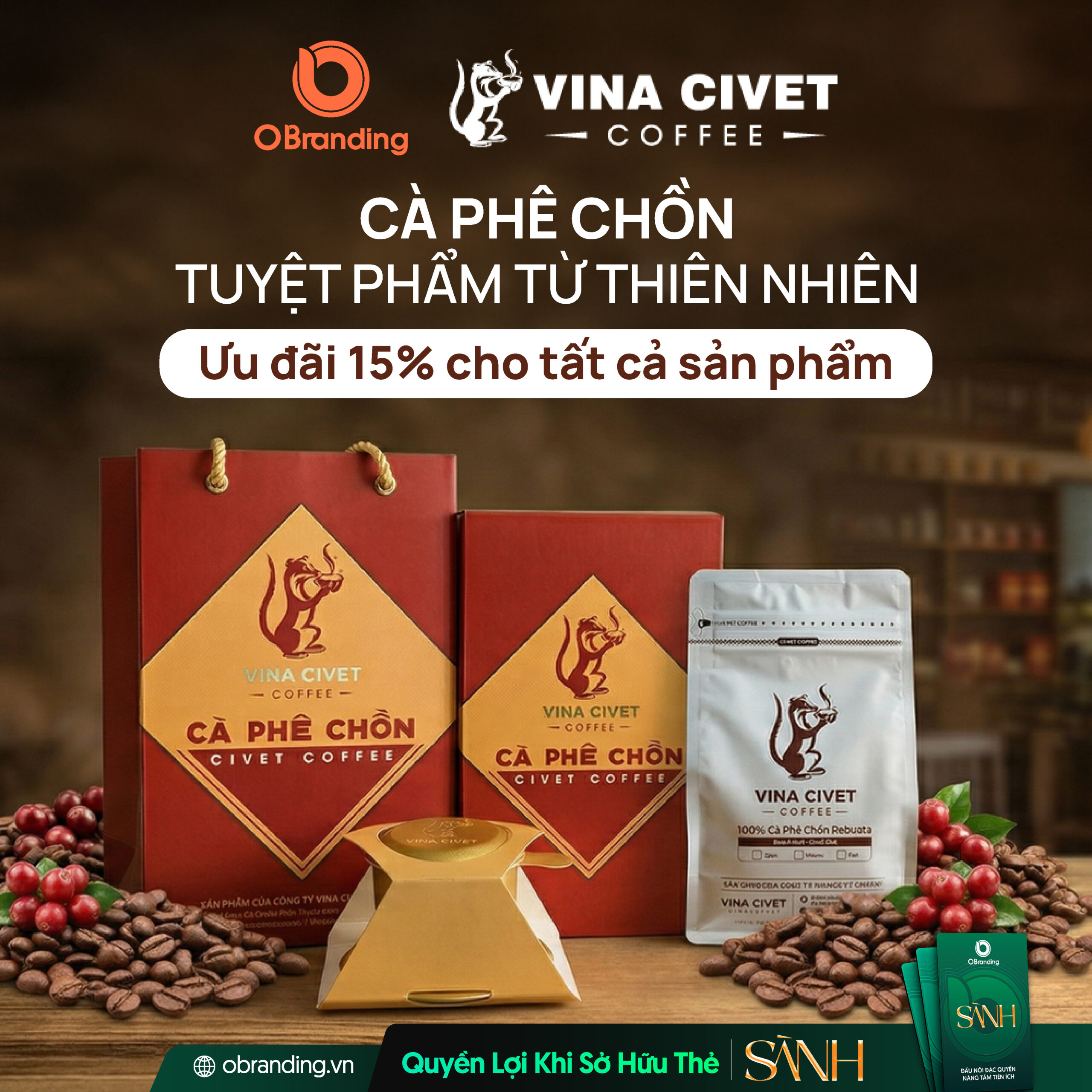 CÔNG TY TNHH MTV THƯƠNG MẠI SẢN SUẤT VÀ XUẤT NHẬP KHẨU VINACIVET COFFEE