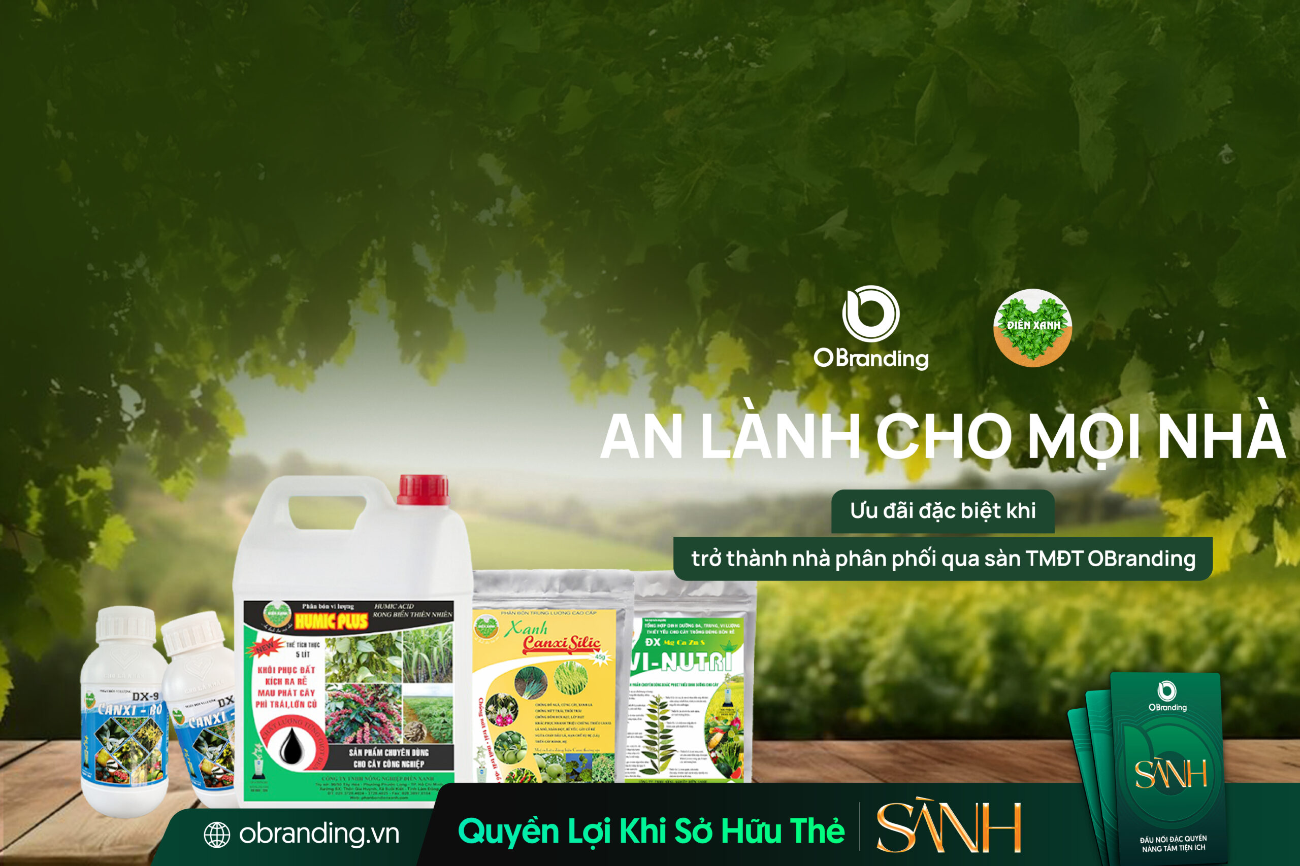 CÔNG TY TNHH NÔNG NGHIỆP ĐIỀN XANH