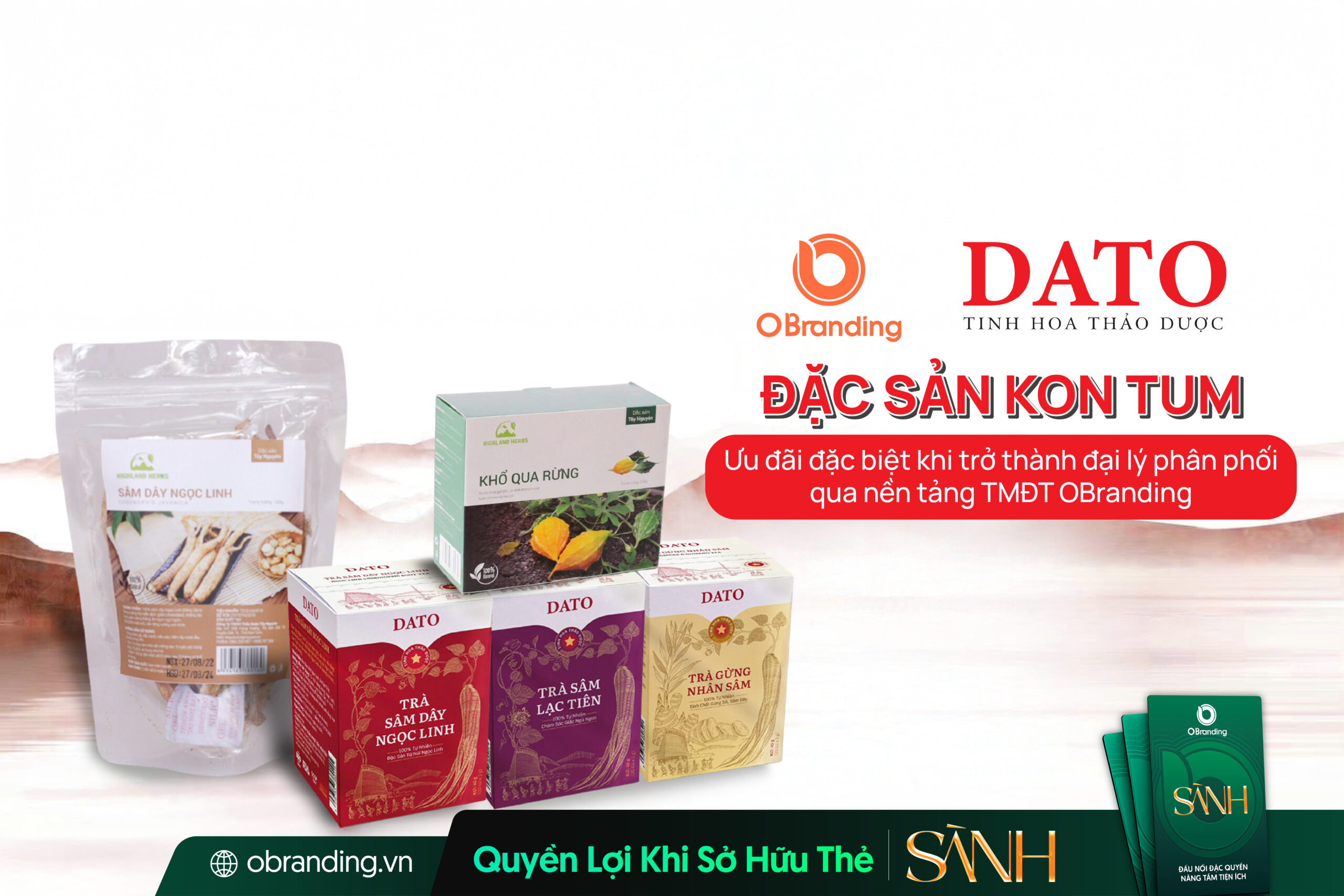 DATO - Dược liệu và gia vị Tây Nguyên