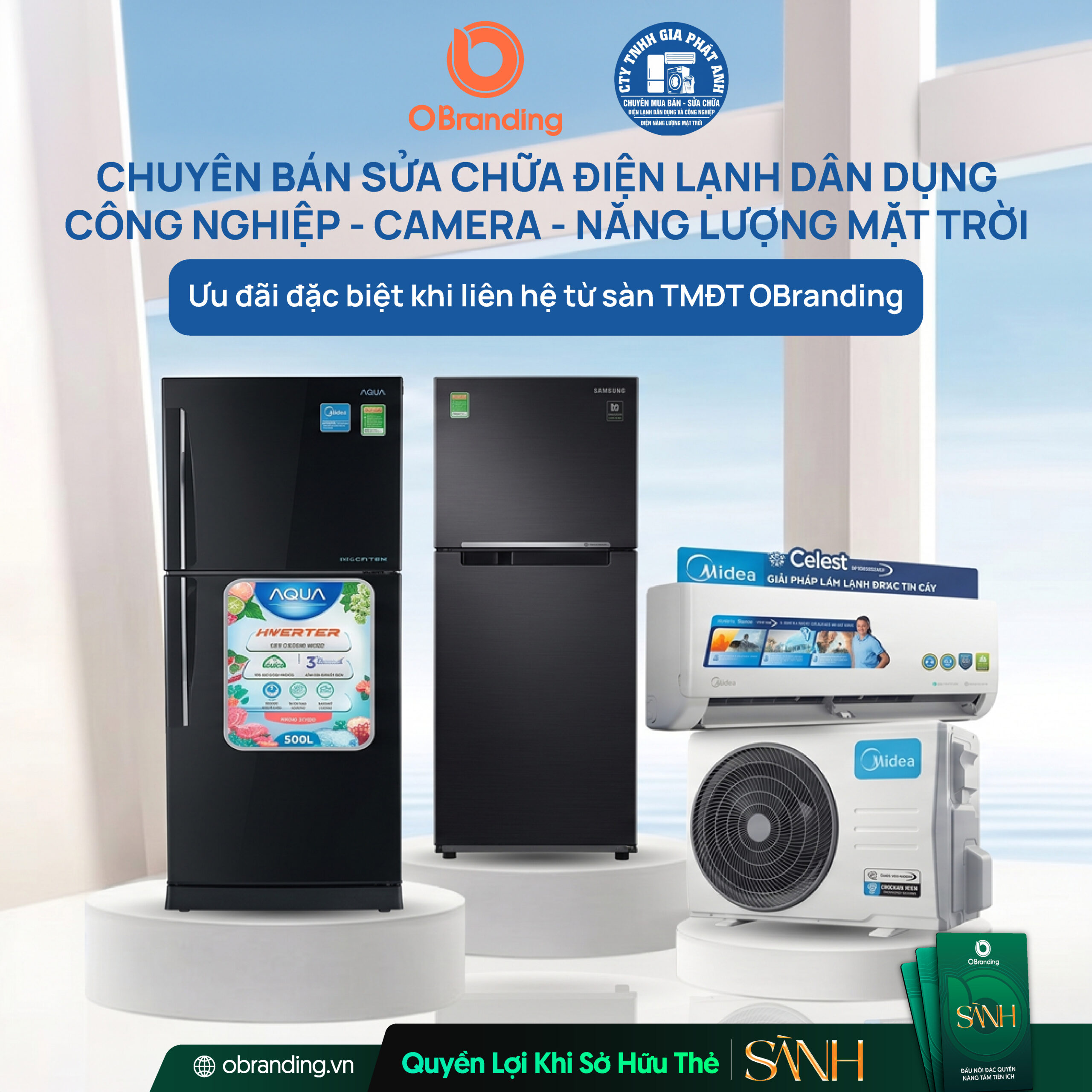 CÔNG TY TNHH TM VÀ DV ĐIỆN LẠNH GIA PHÁT ANH