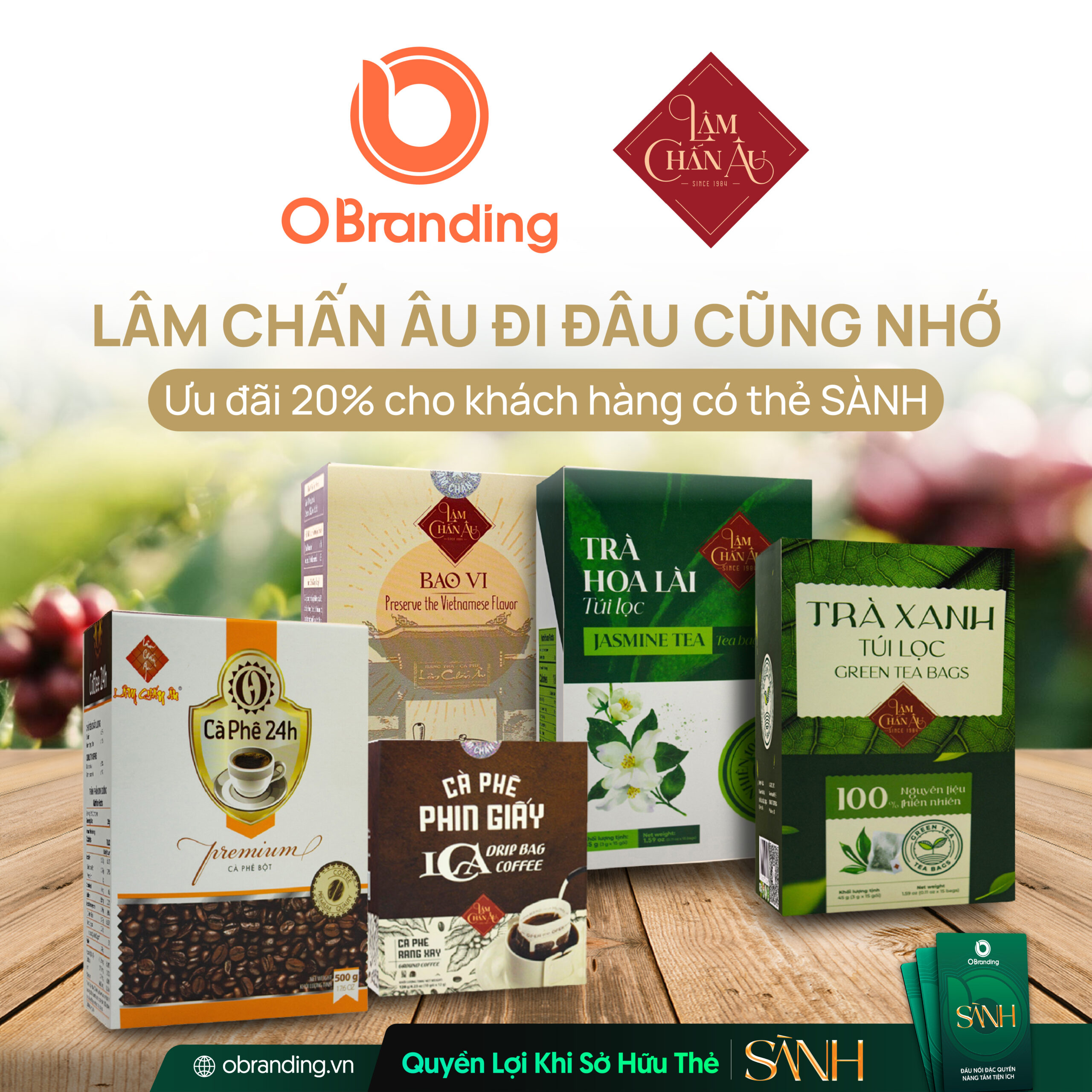 CÔNG TY TNHH TRÀ VÀ CÀ PHÊ LÂM CHẤN ÂU