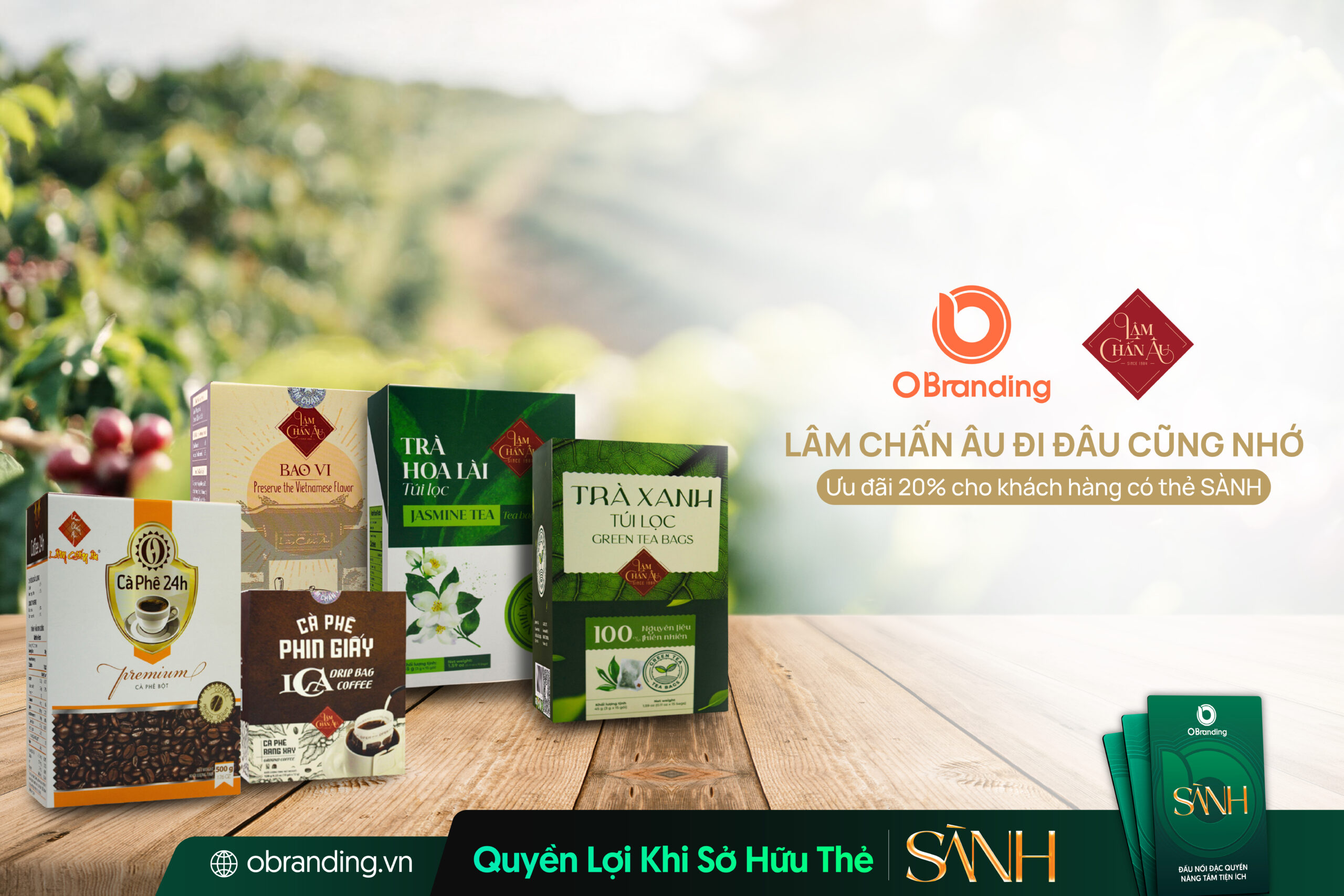 CÔNG TY TNHH TRÀ VÀ CÀ PHÊ LÂM CHẤN ÂU