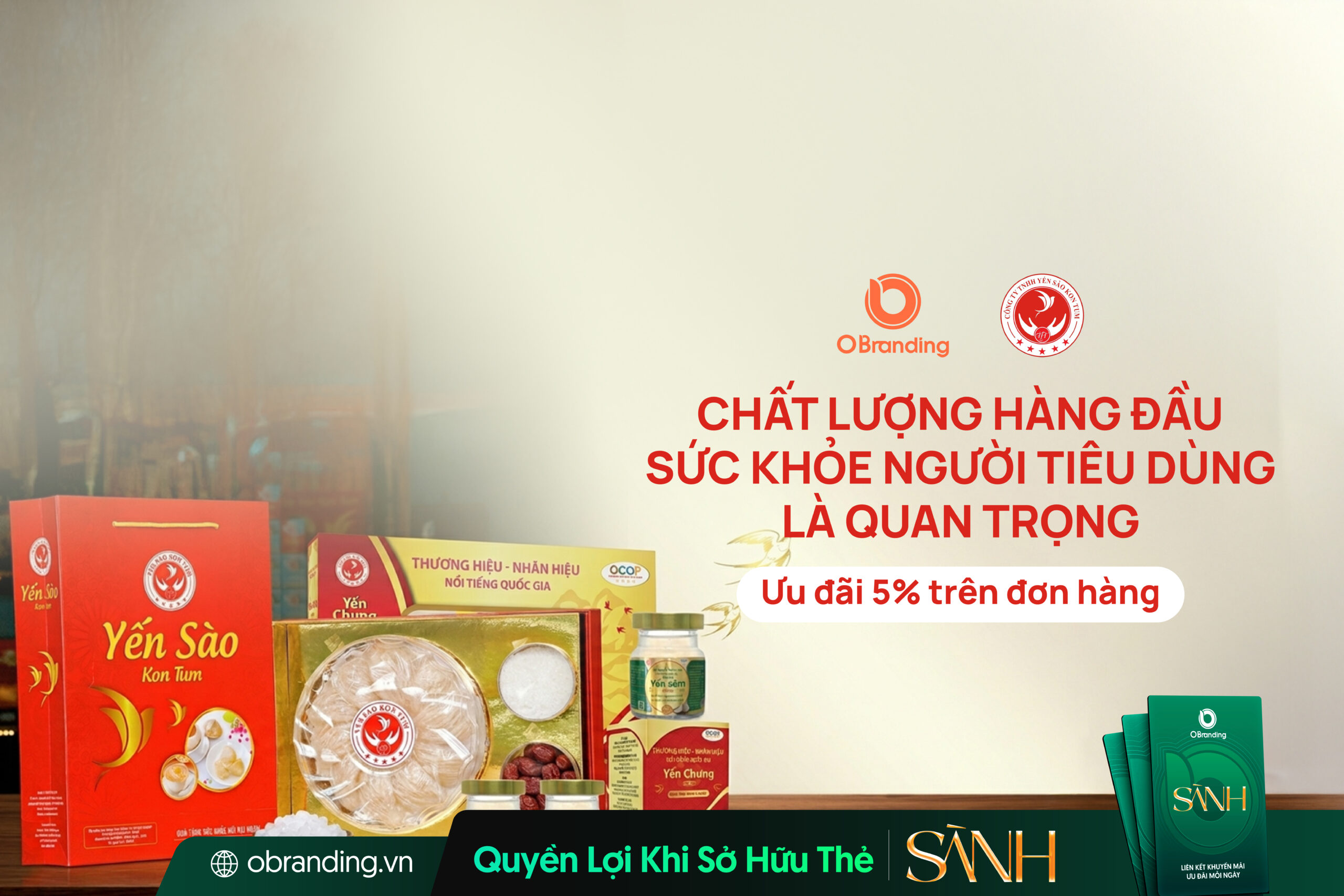 Yến Sào Kon Tum - Sản phẩm yến sào