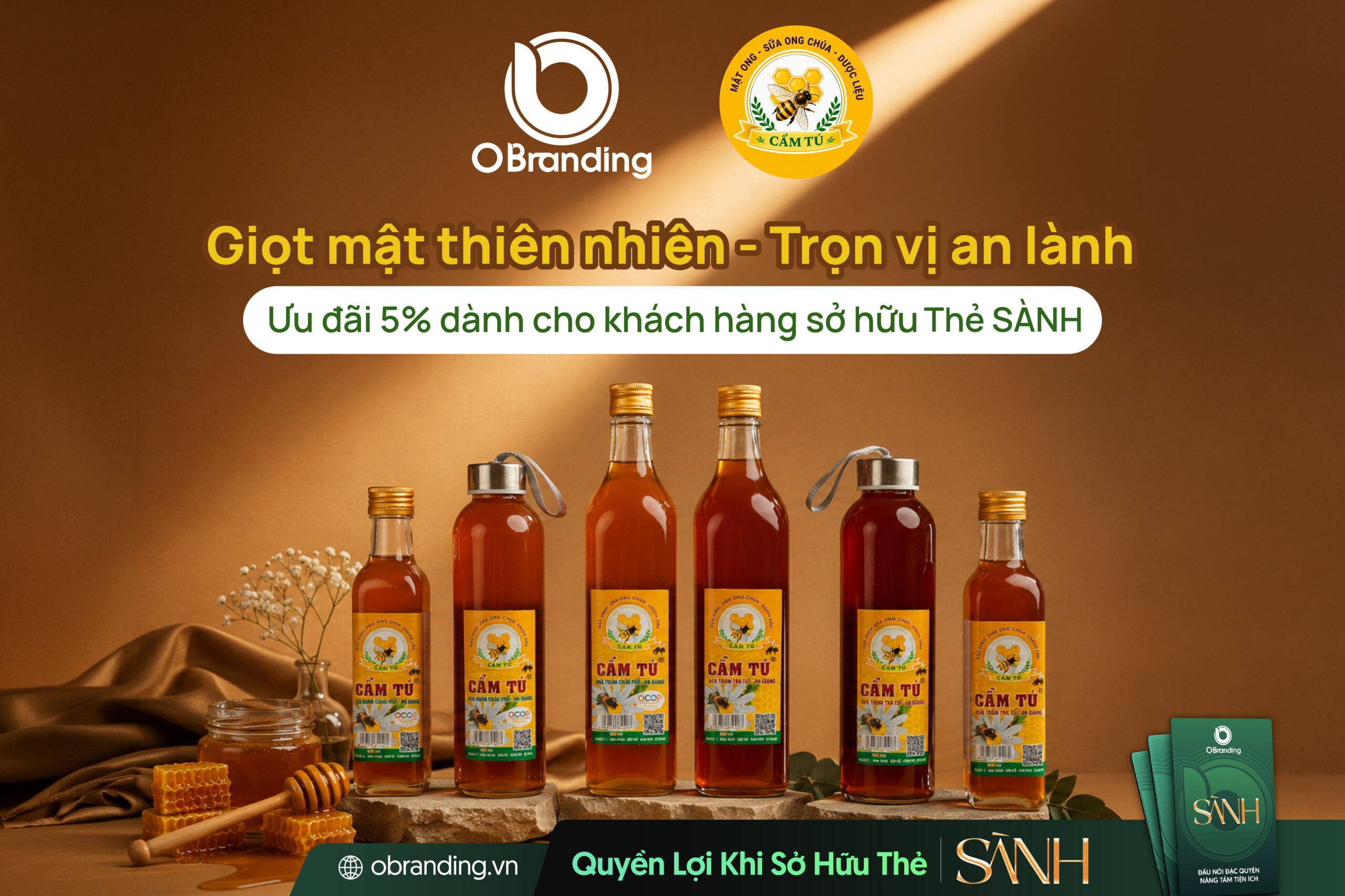 MẬT ONG - SỮA ONG CHÚA, DƯỢC LIỆU CẨM TÚ