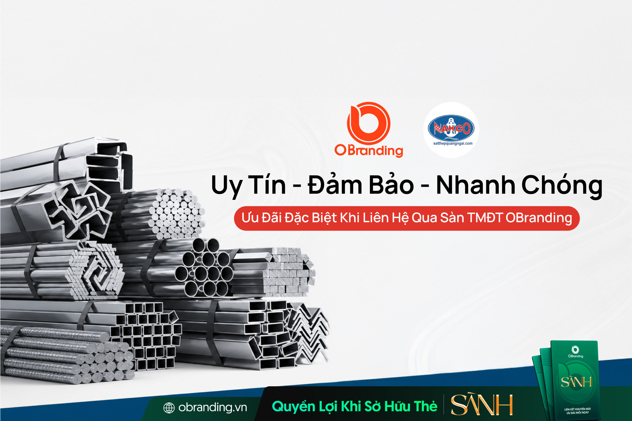 Ngọc An Khang - Sắt thép và vật tư công nghiệp