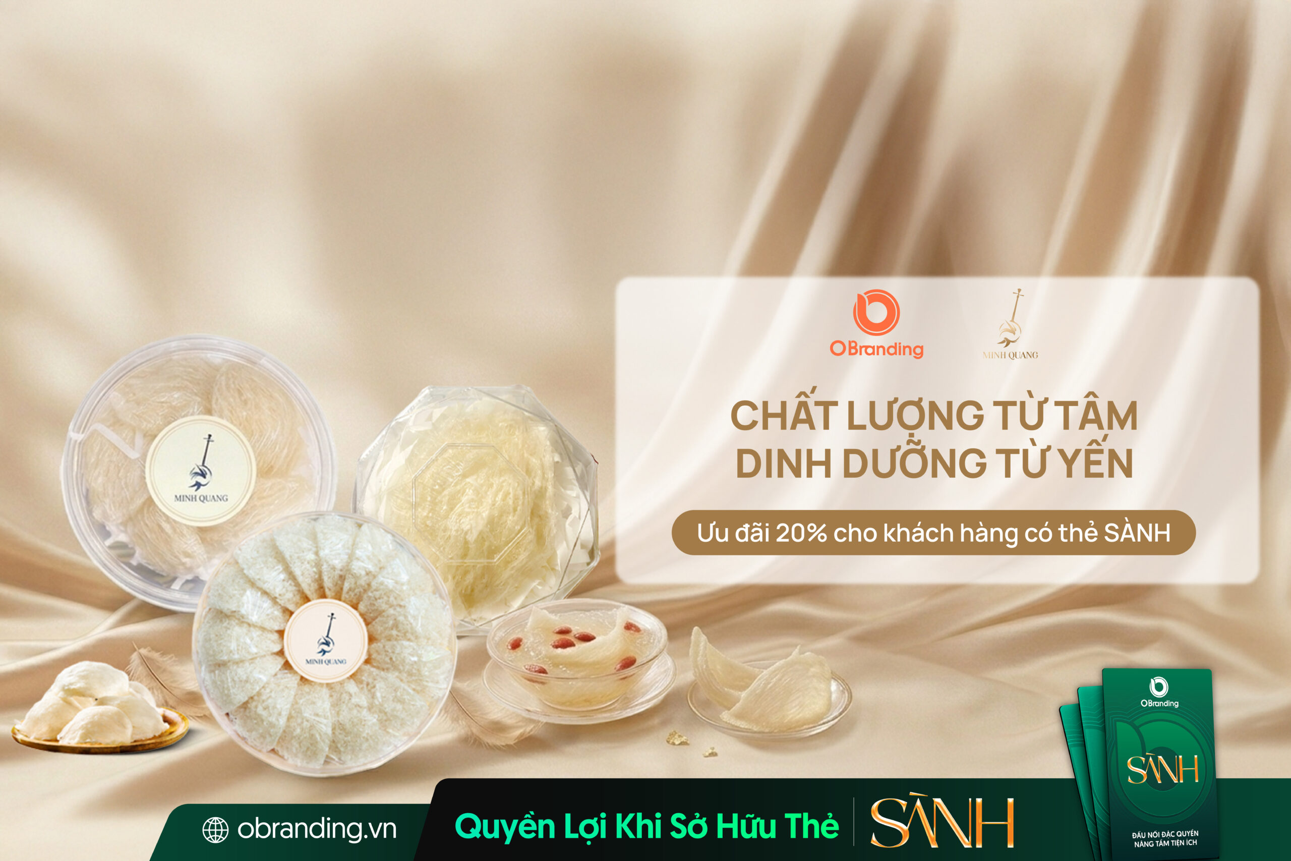 Yến Sào Minh Quang - Sản phẩm yến sào