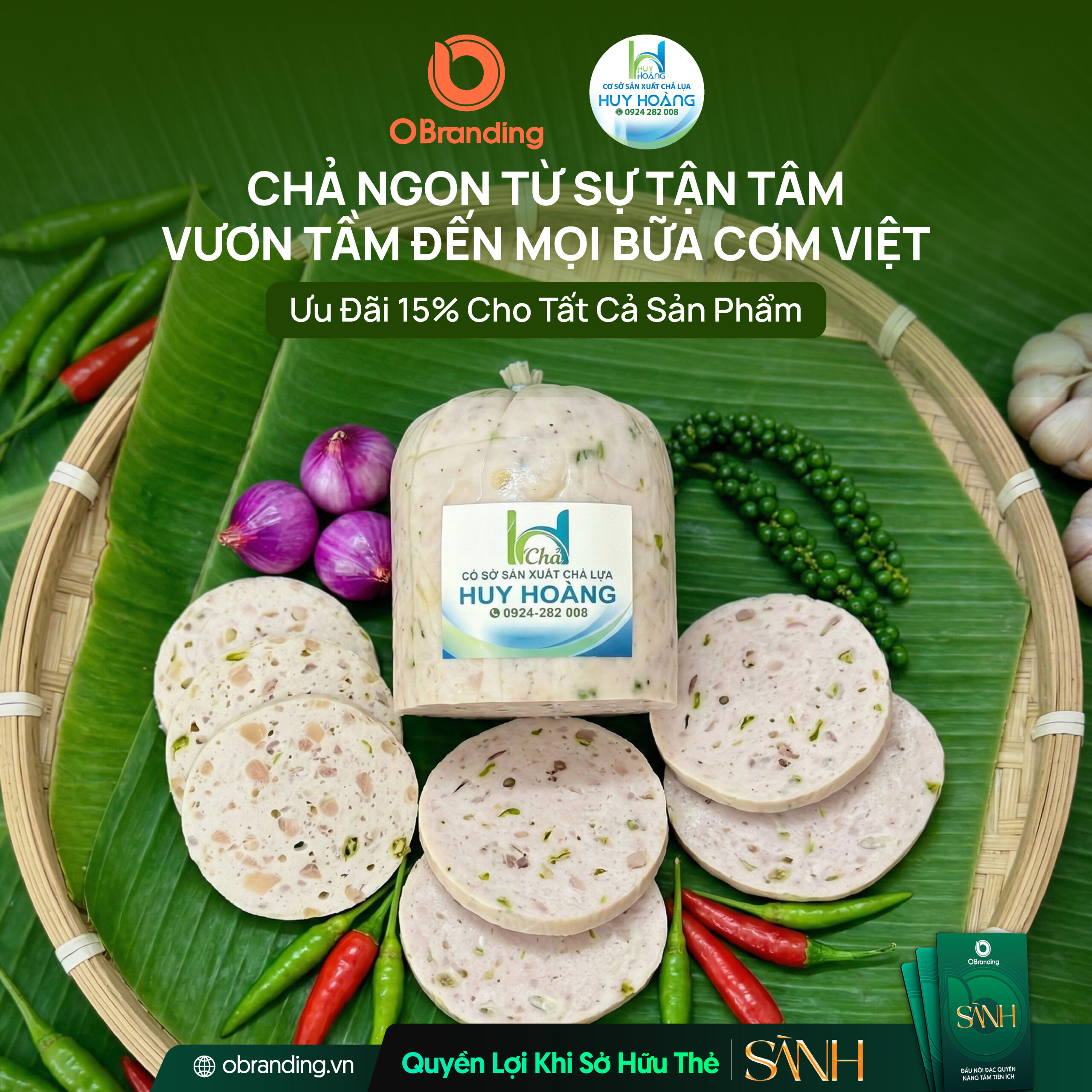 Chả lụa HUY HOÀNG