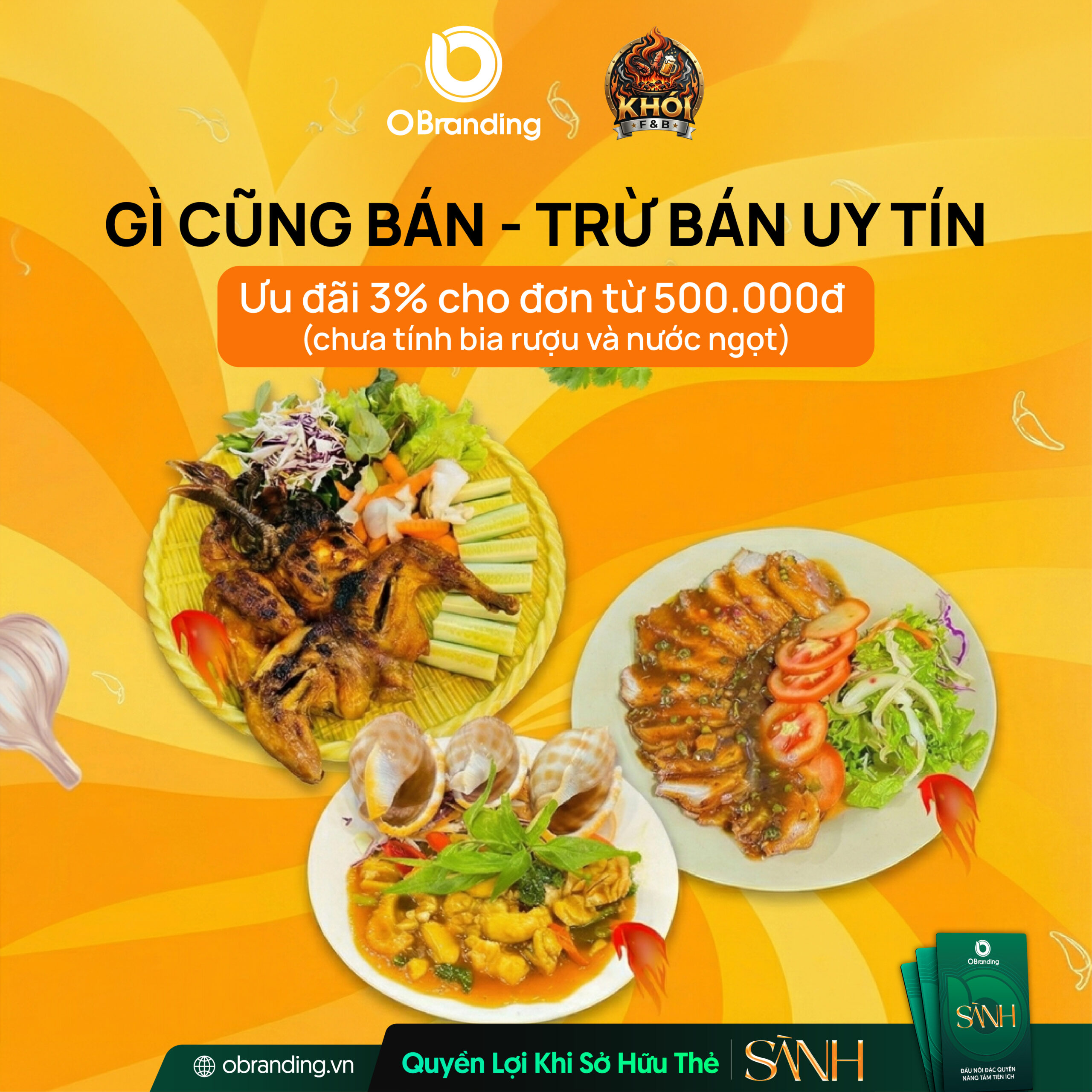 HỘ KINH DOANH QUÁN KHÓI F & B
